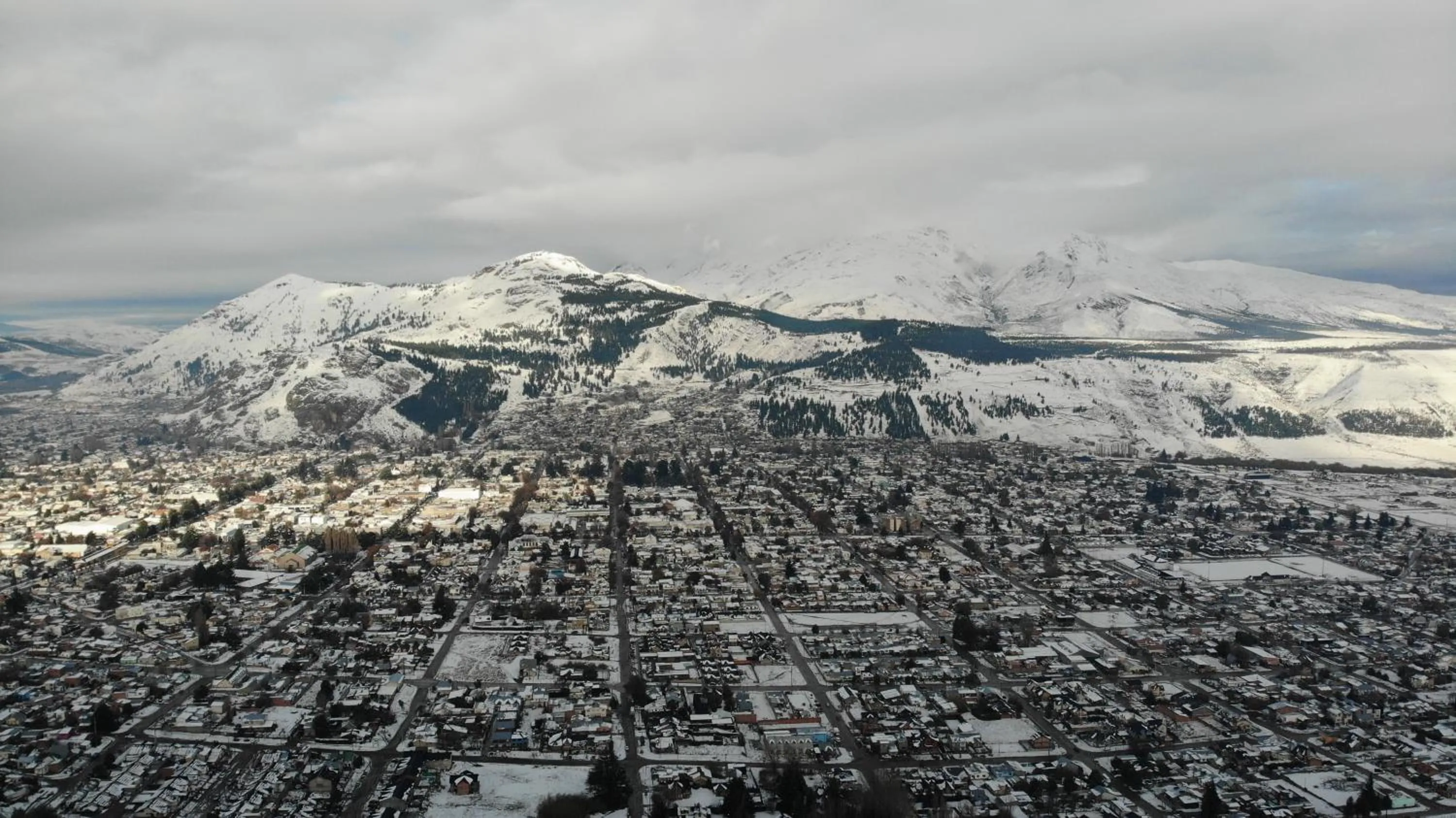 Bird's eye view in Patagonia Encantada