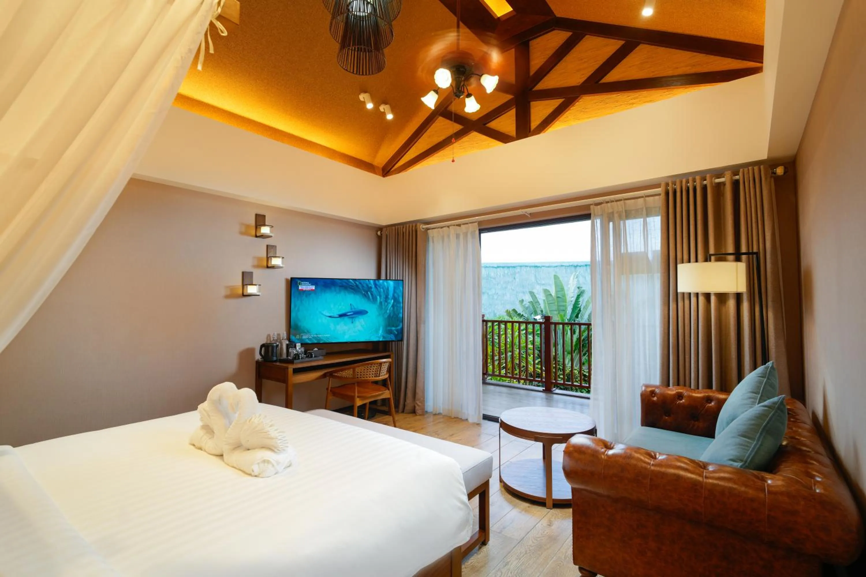 Bed in H Resort Bohol - The Coral Cliff by SMS Hospitality