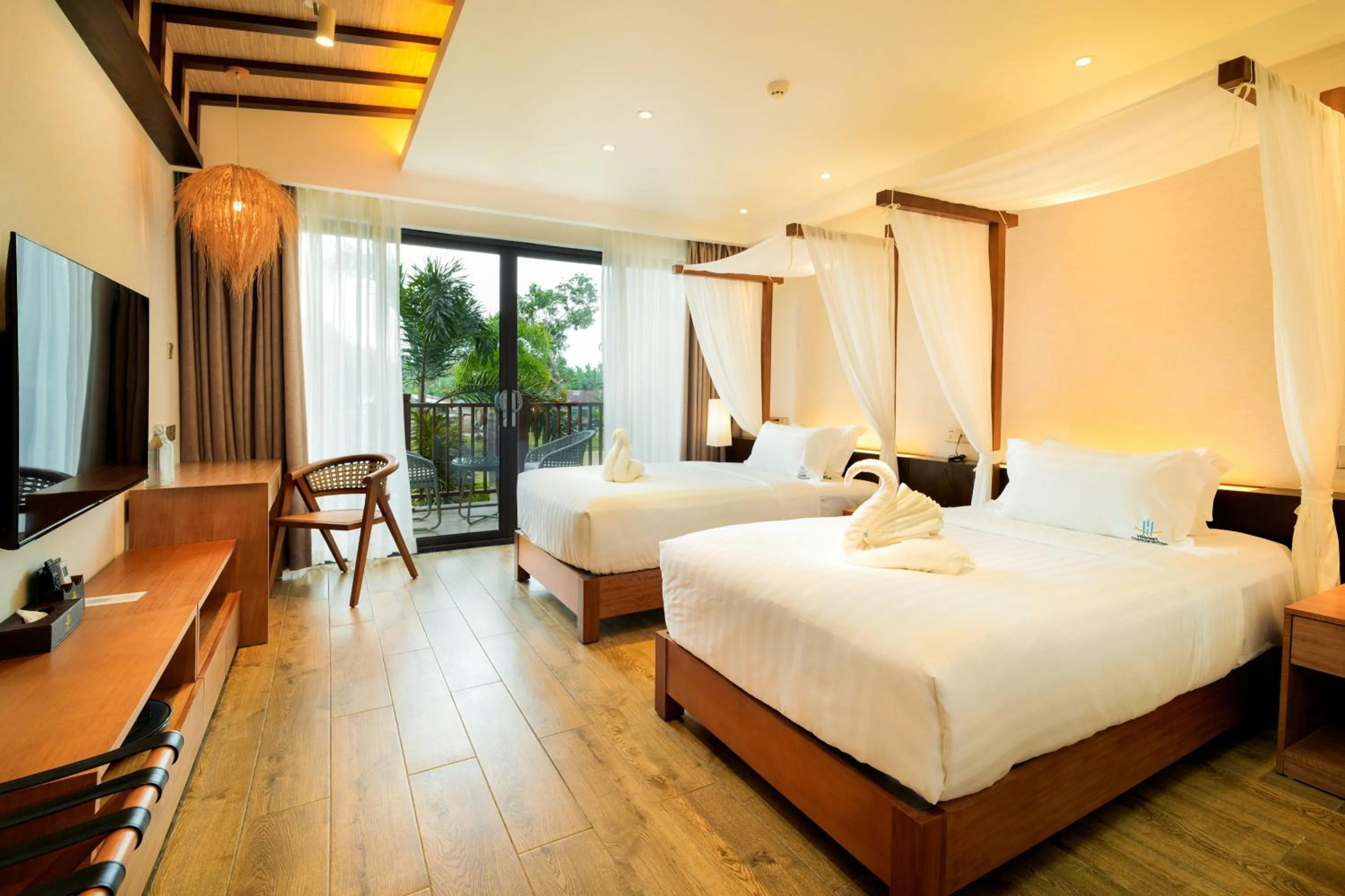 Bed in H Resort Bohol - The Coral Cliff by SMS Hospitality