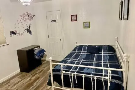 Bed in Deer Haven Hot Tub Foosball Pool Table