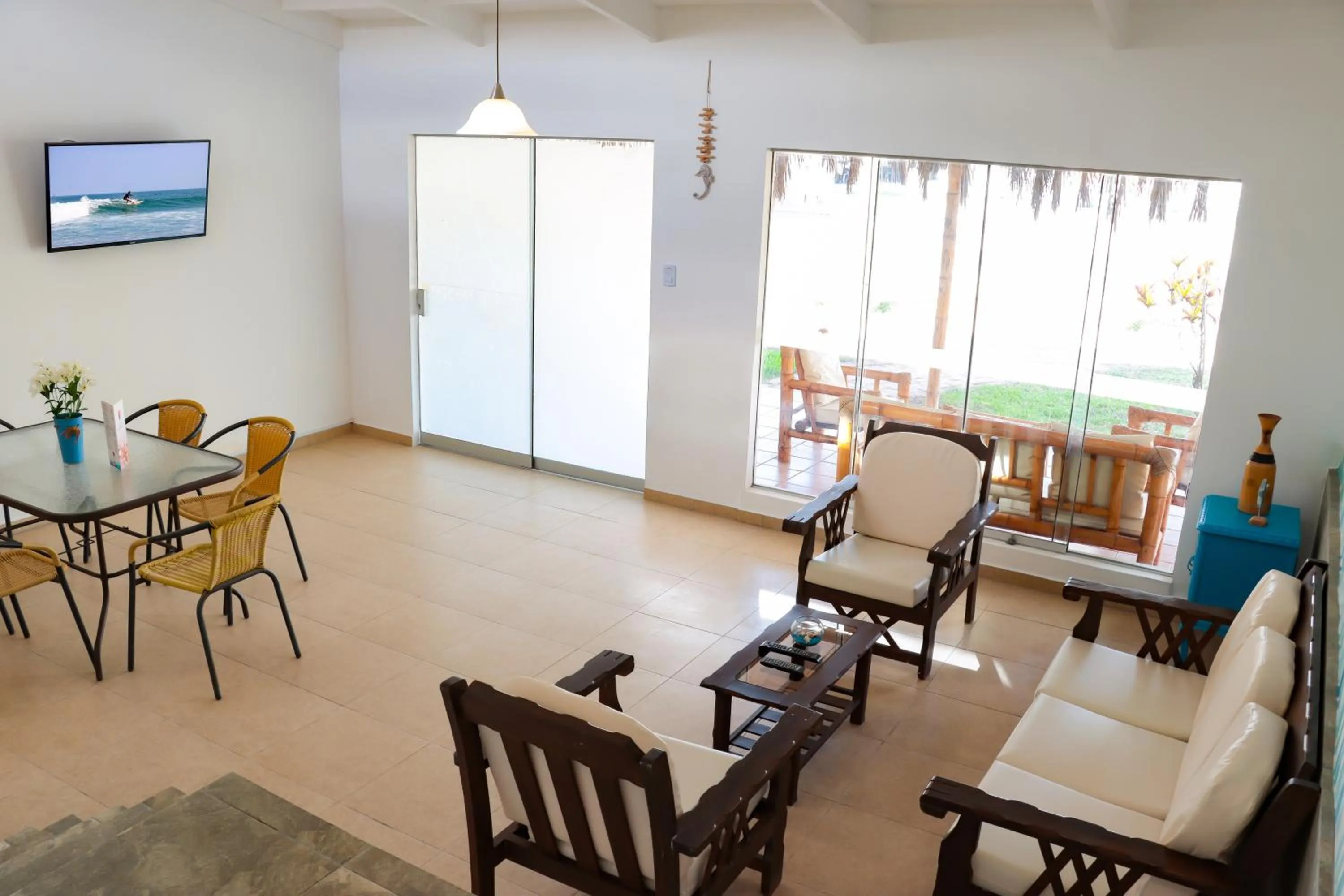 Decorative detail in ÓRGANOS BEACH bungalows & suites