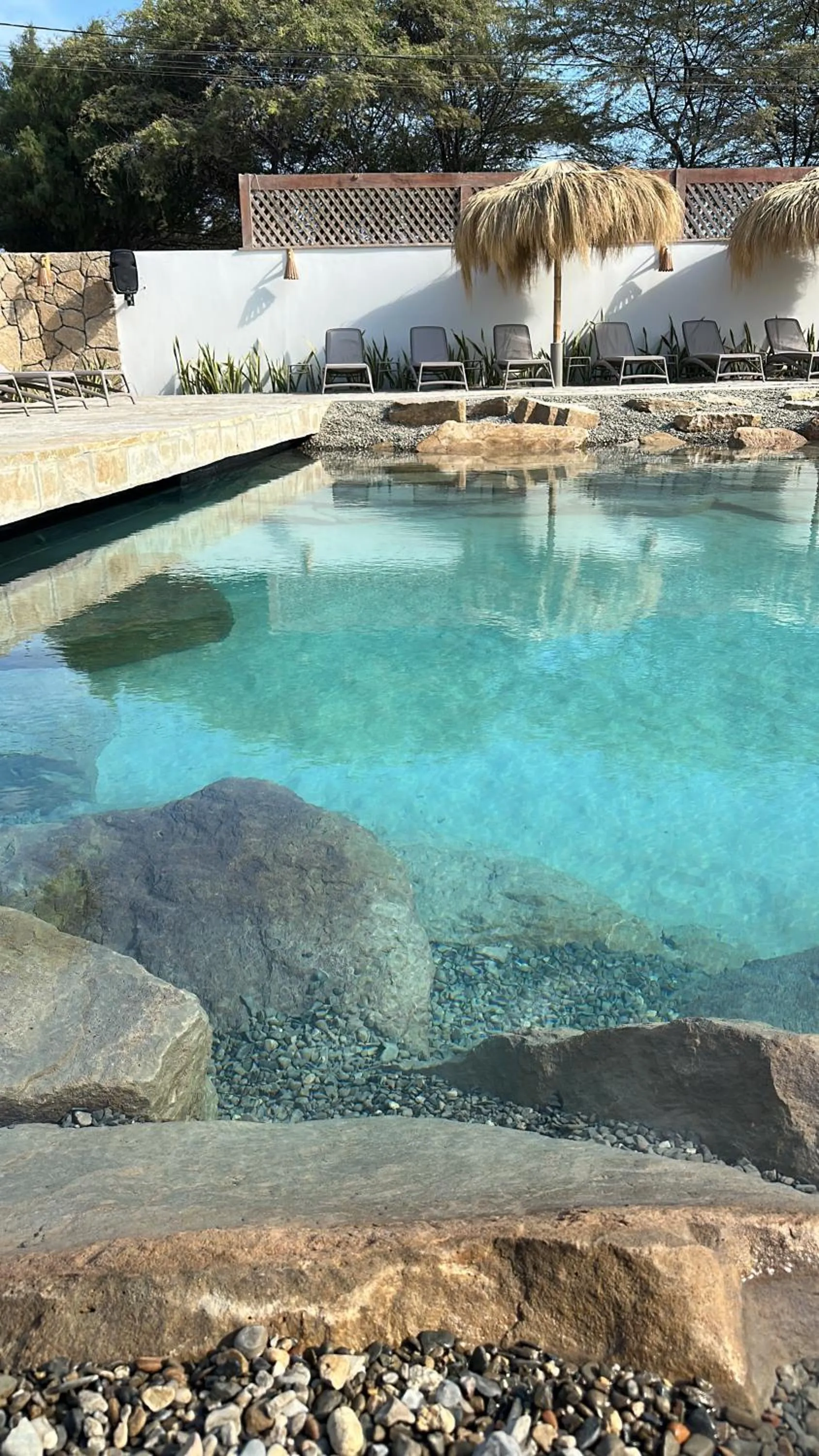 Swimming pool in ÓRGANOS BEACH bungalows & suites