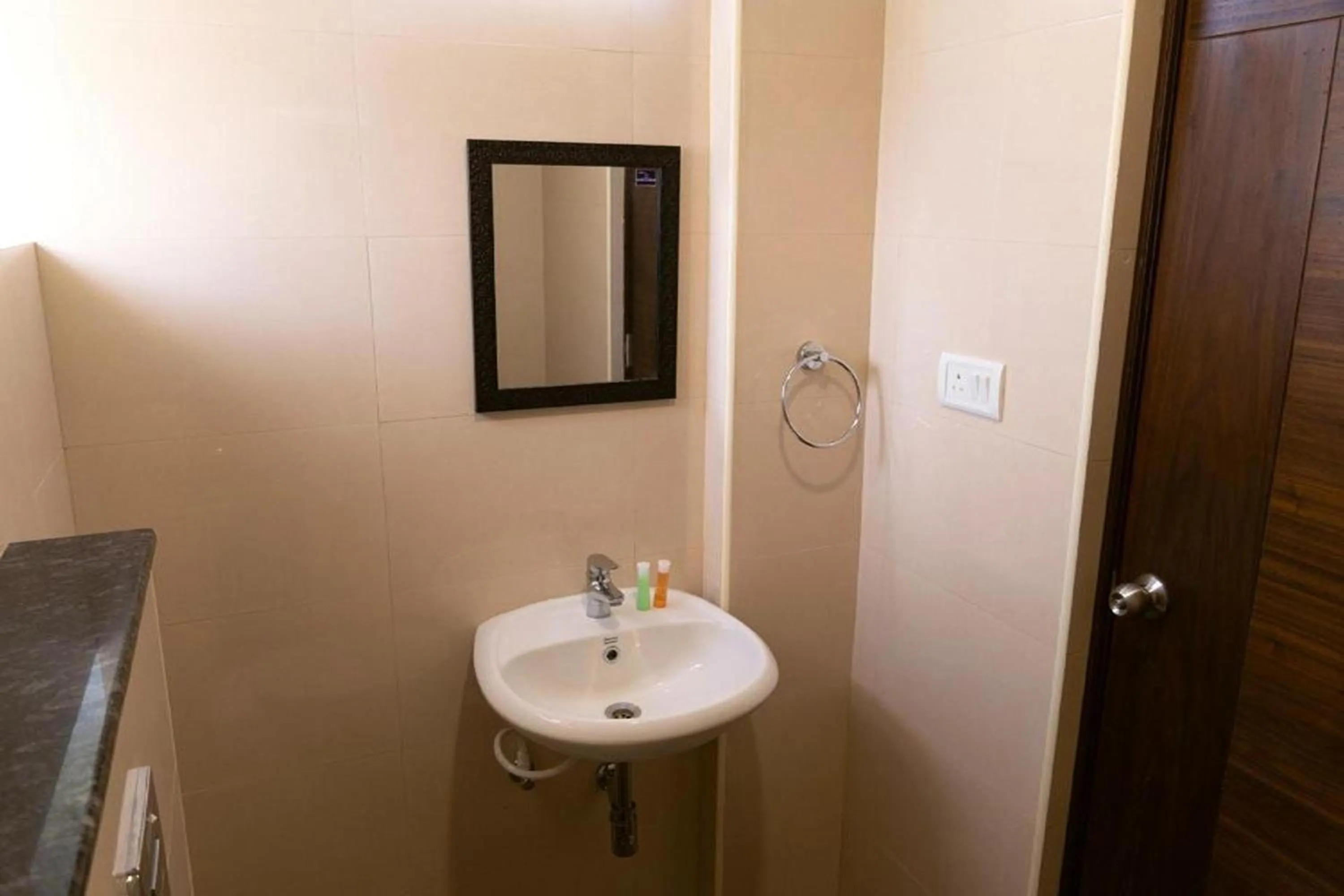 Bathroom in Flora Pavillion Near Global Hospital Perumbakkam