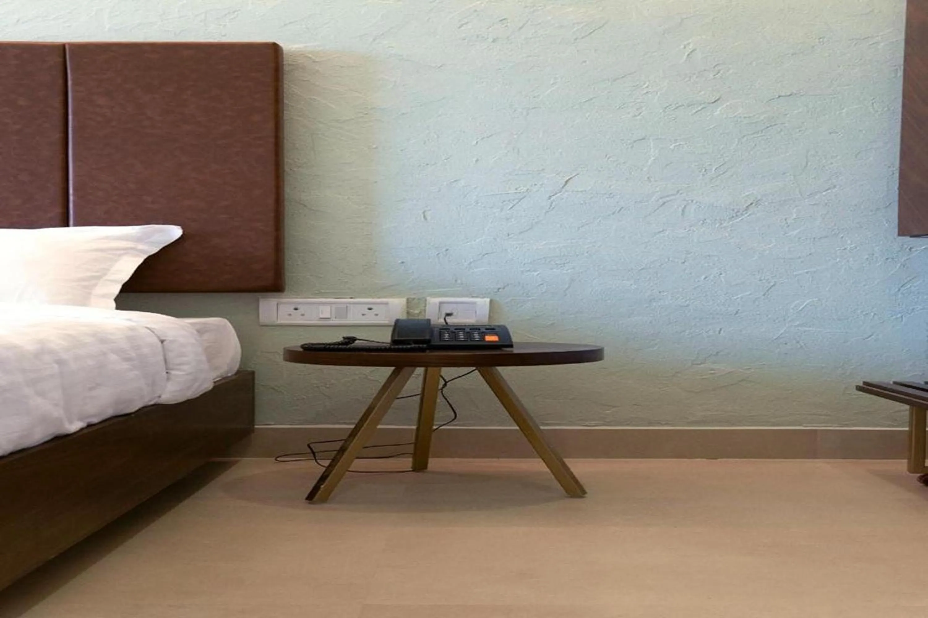 Bedroom in Flora Pavillion Near Global Hospital Perumbakkam