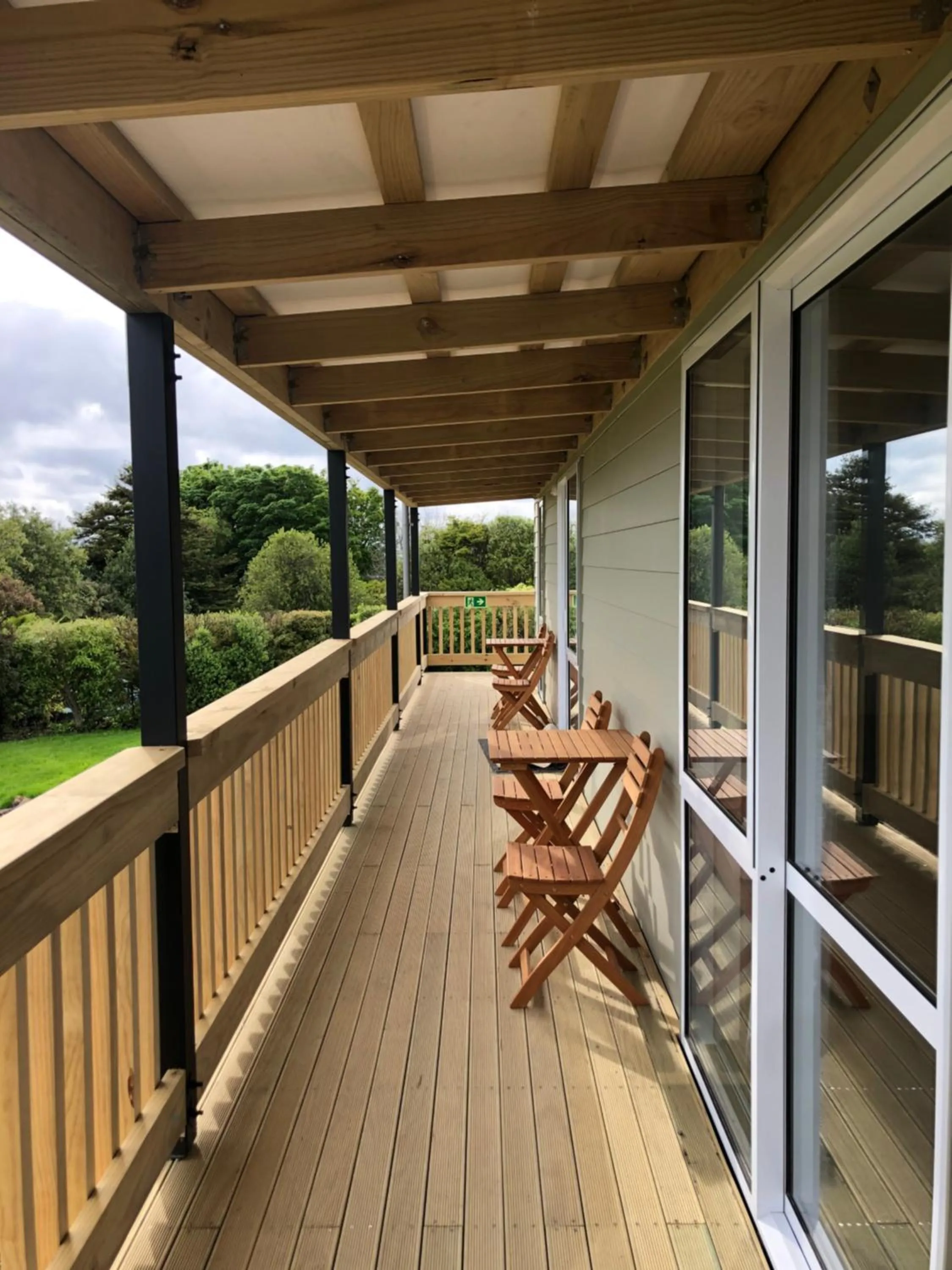 Balcony/Terrace in Kaka Point Motels