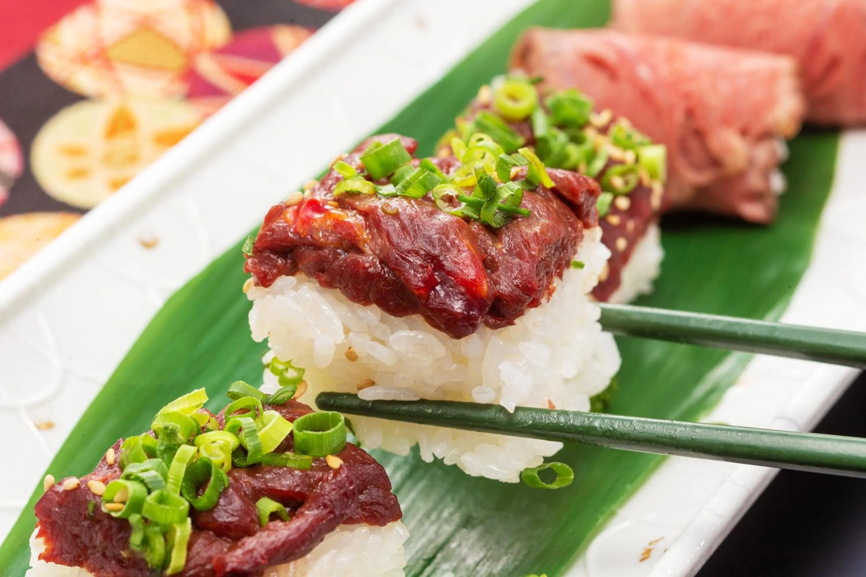 Food close-up in Kami no yama Azumaya