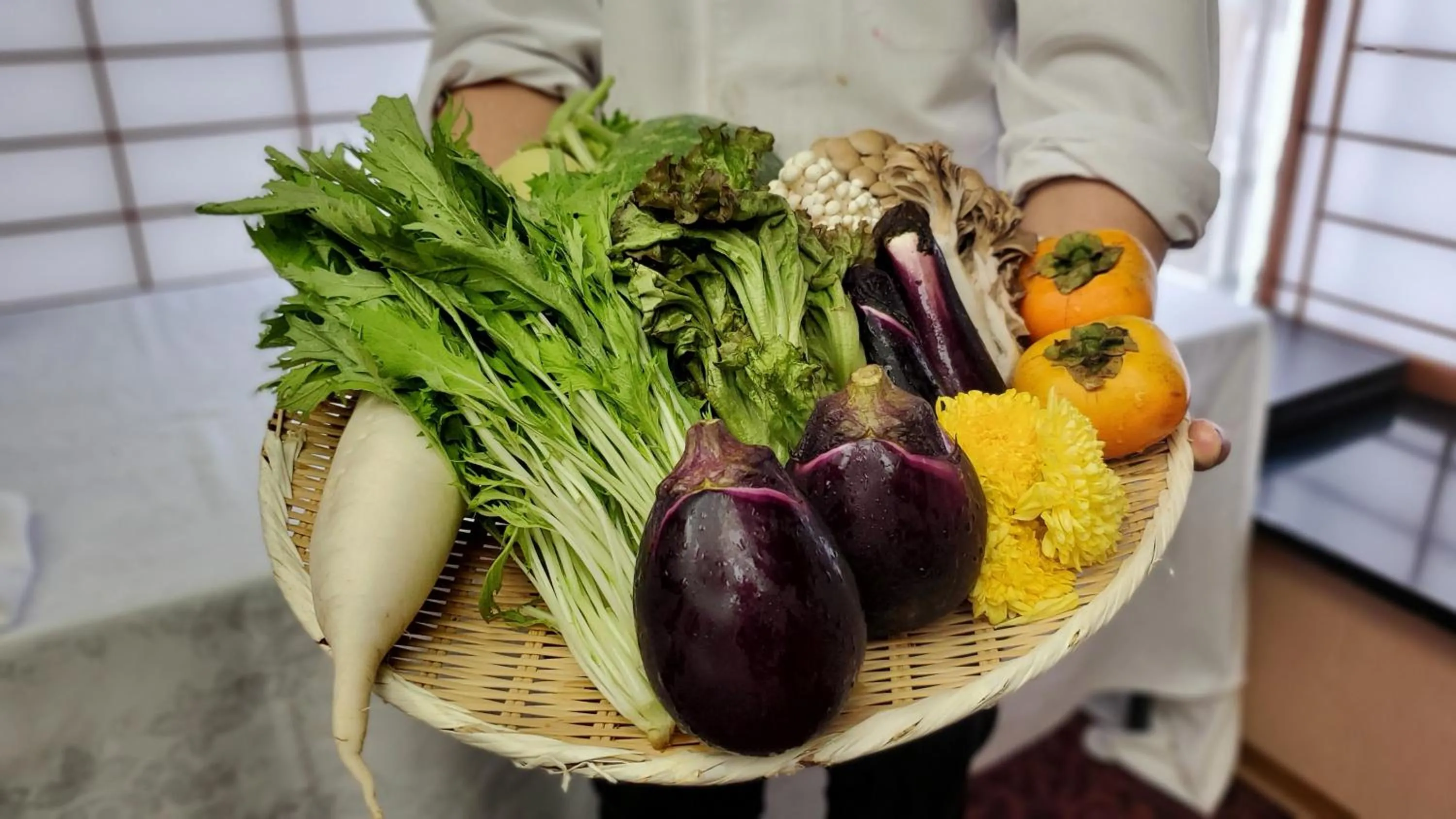Food close-up in Kami no yama Azumaya