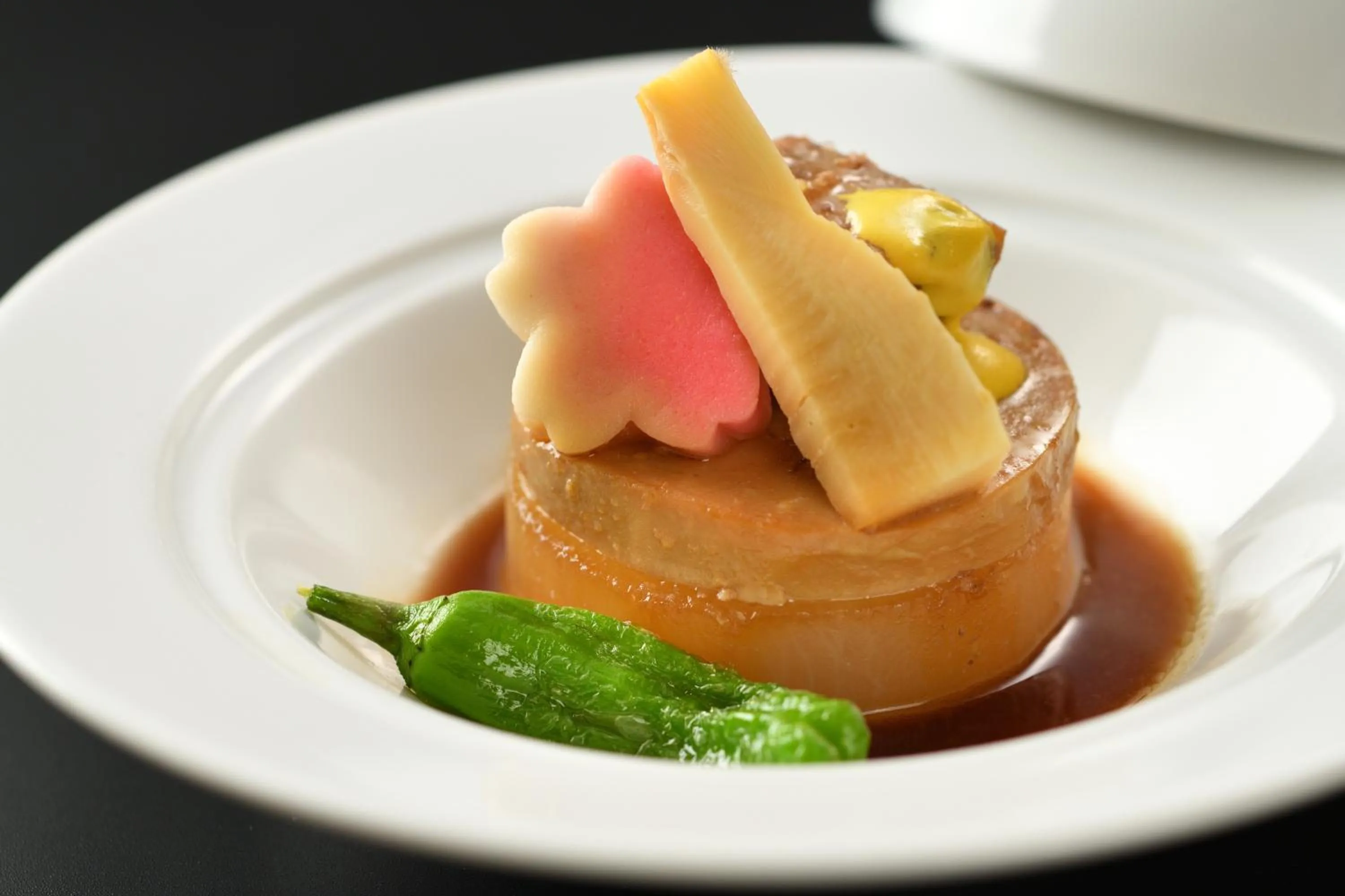 Dinner in Kami no yama Azumaya