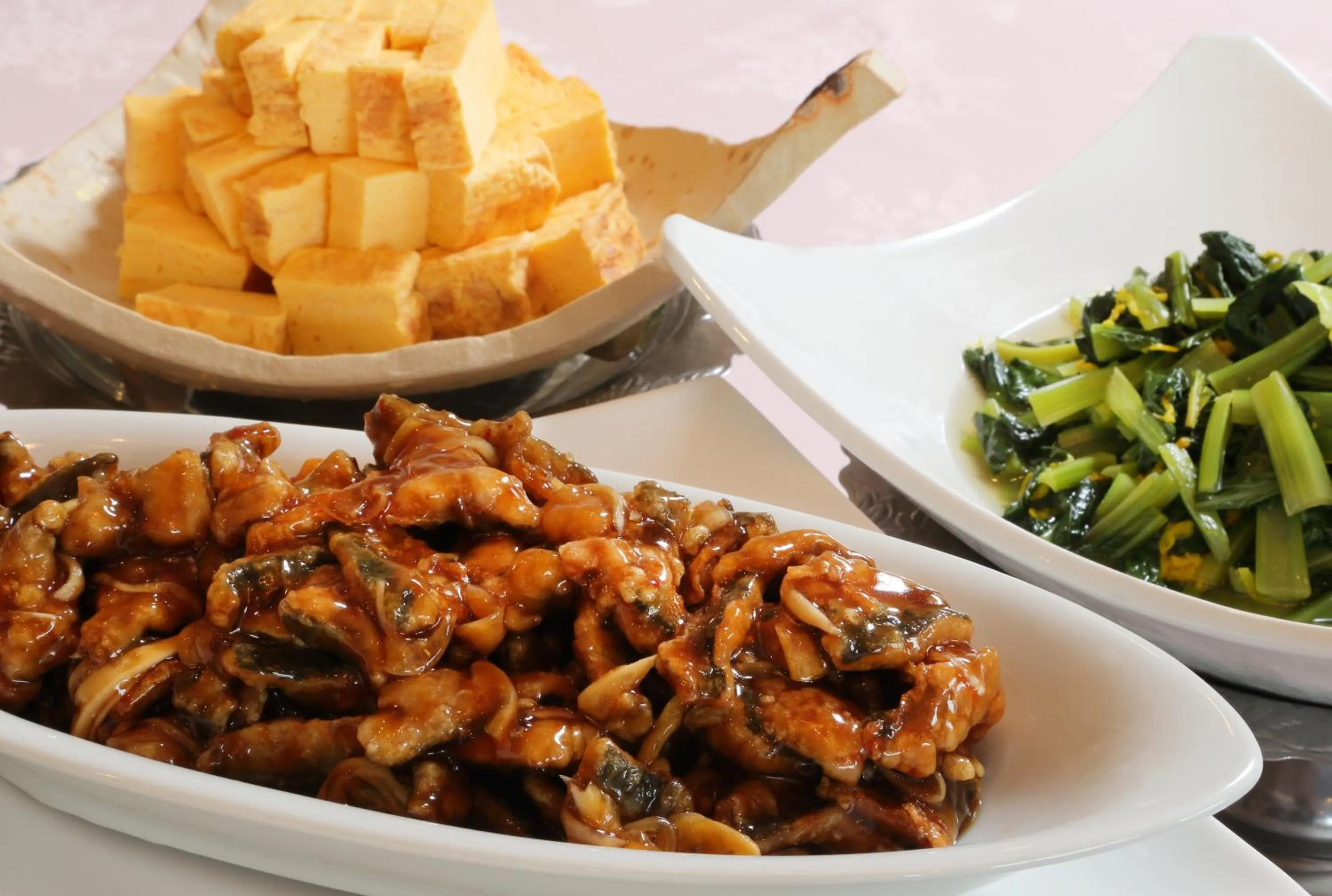 Food and drinks in Kami no yama Azumaya