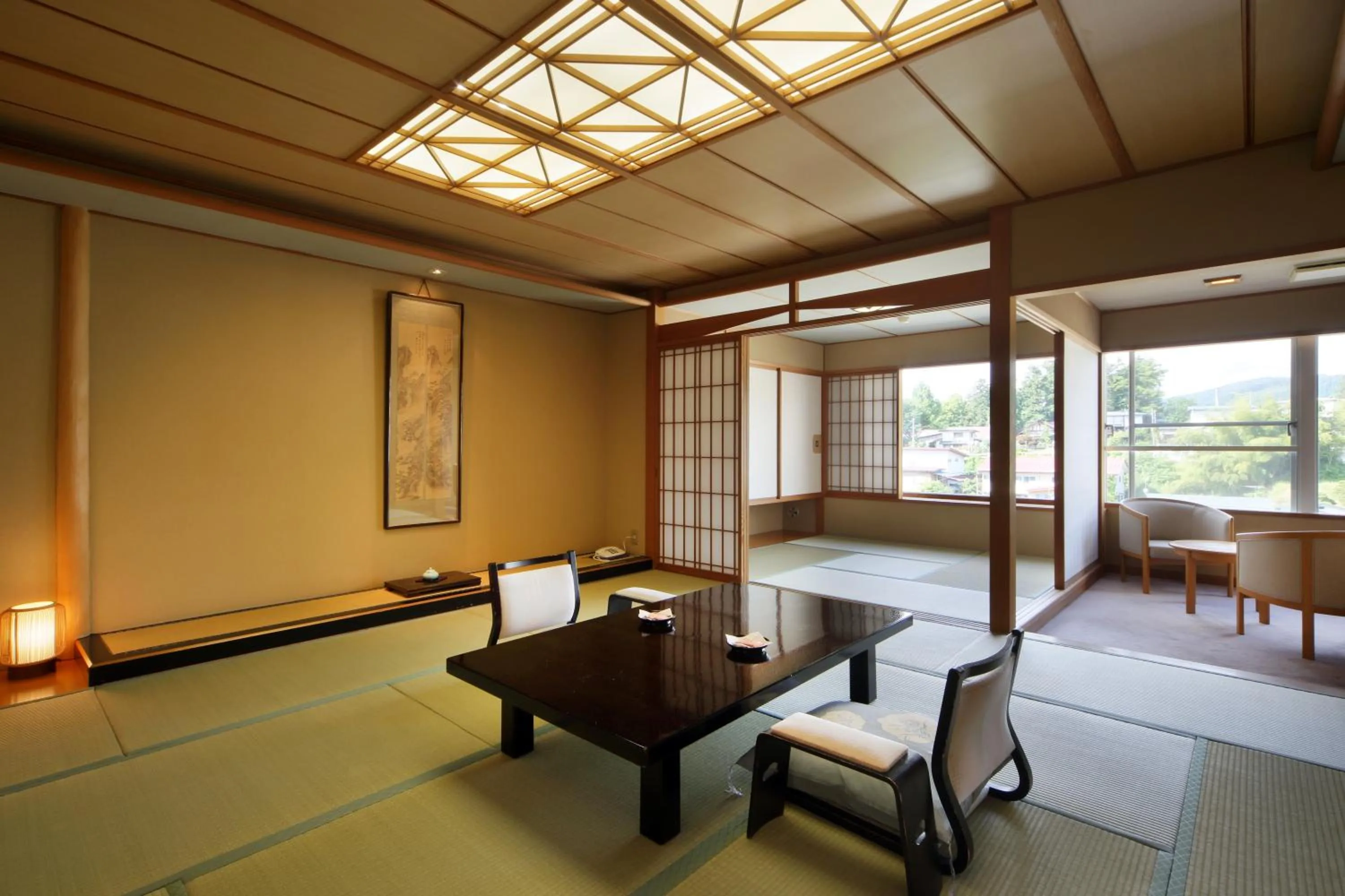 Photo of the whole room in Kami no yama Azumaya