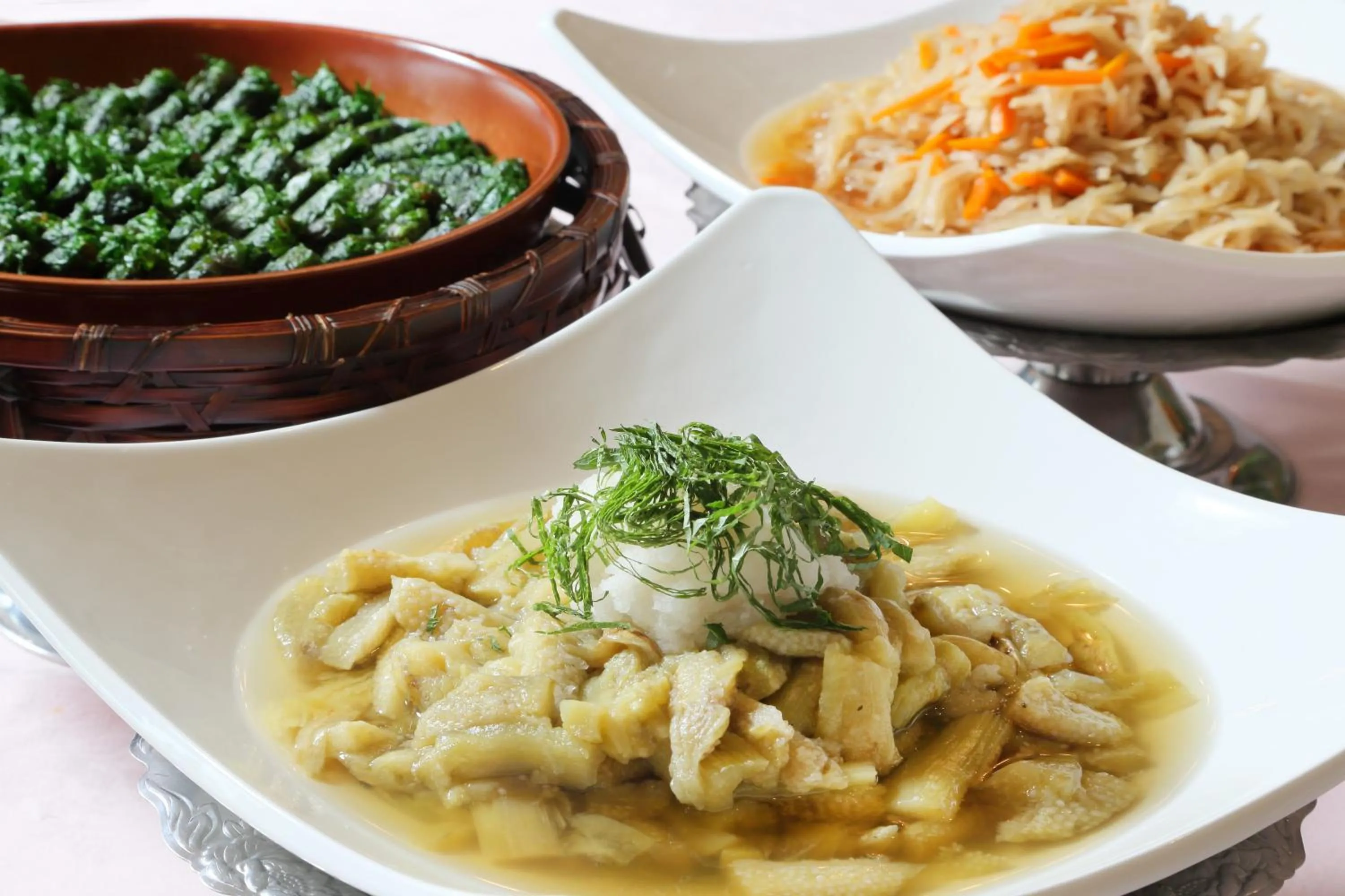 Food and drinks in Kami no yama Azumaya