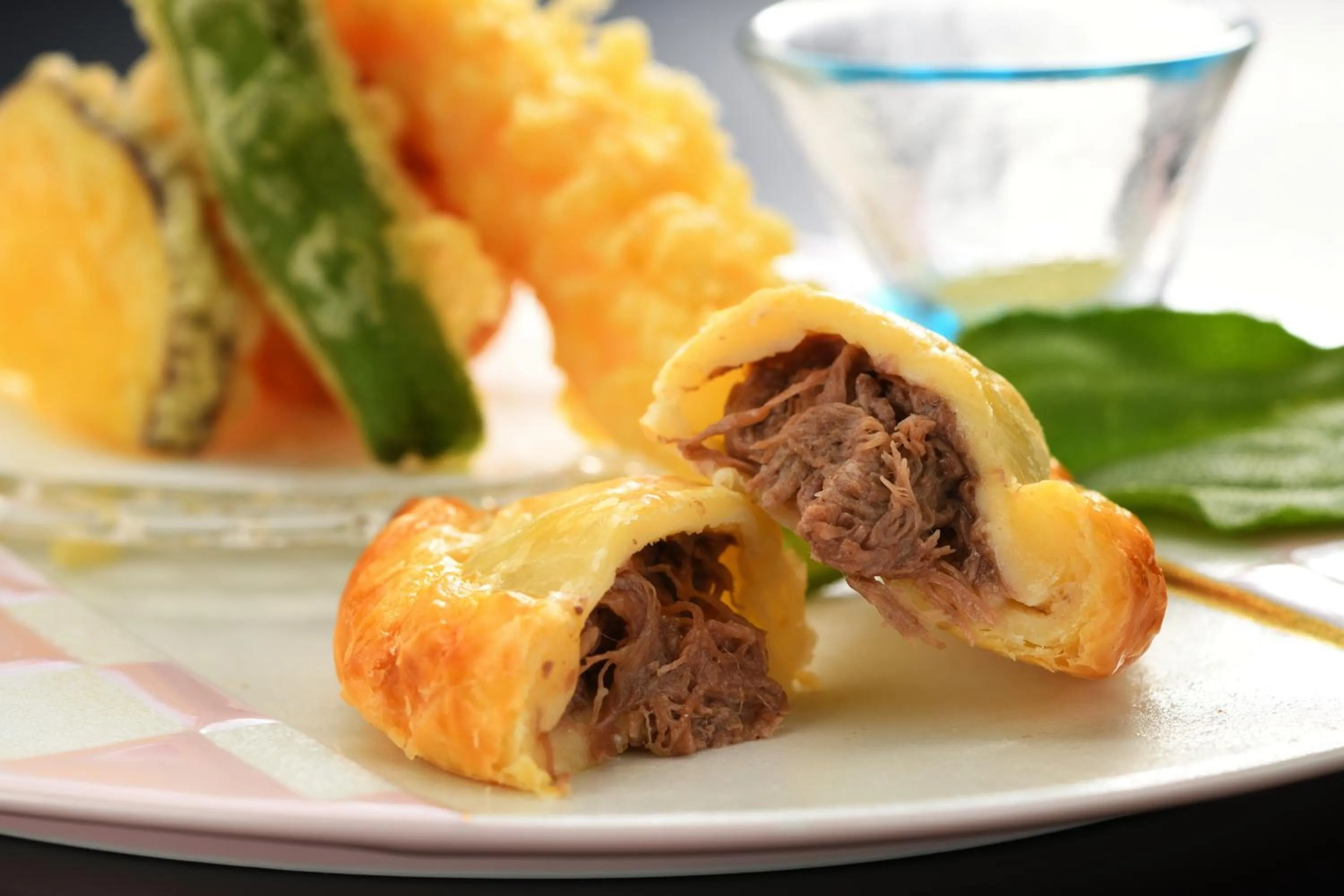 Food close-up in Kami no yama Azumaya