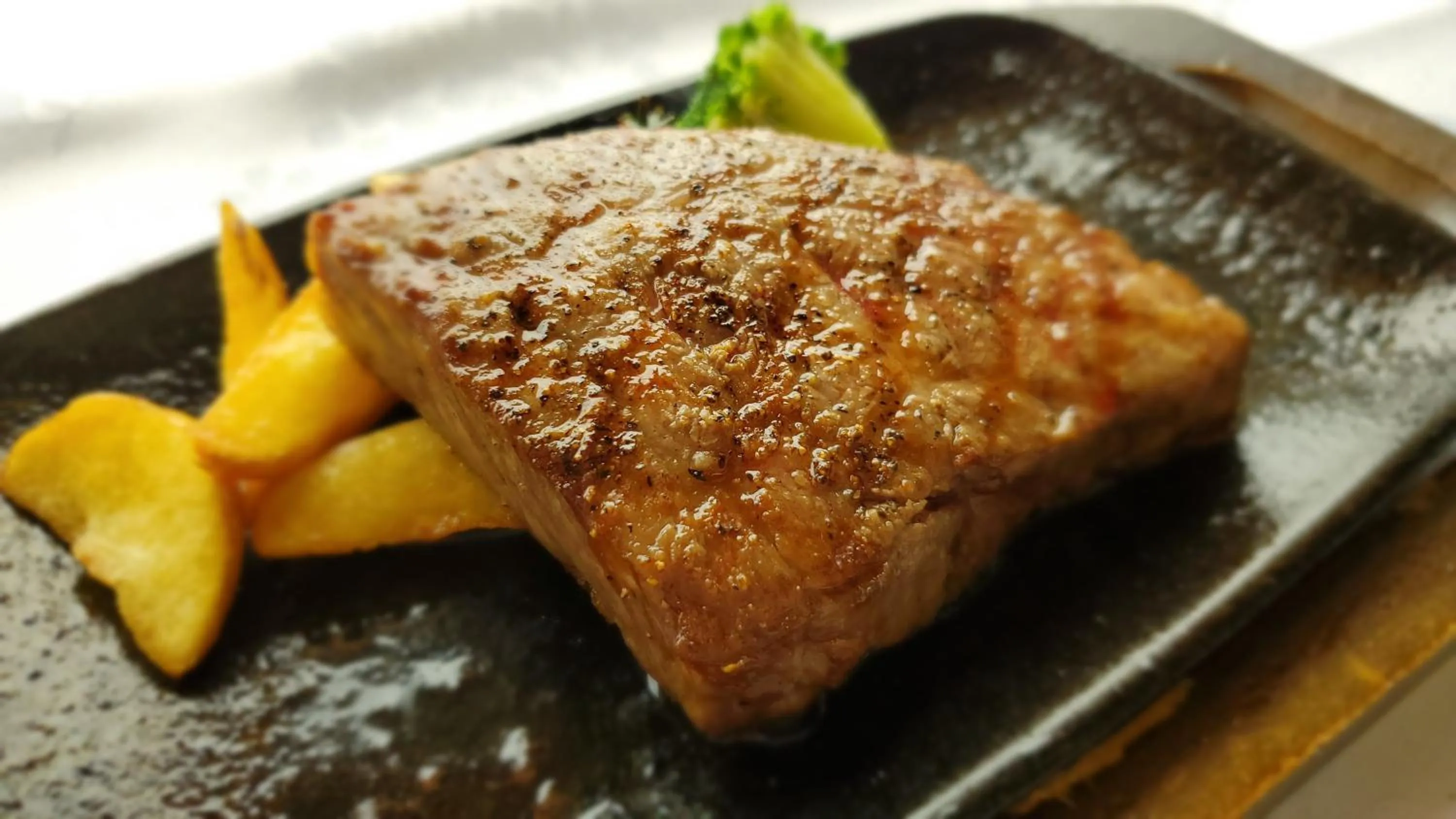 Food close-up in Kami no yama Azumaya