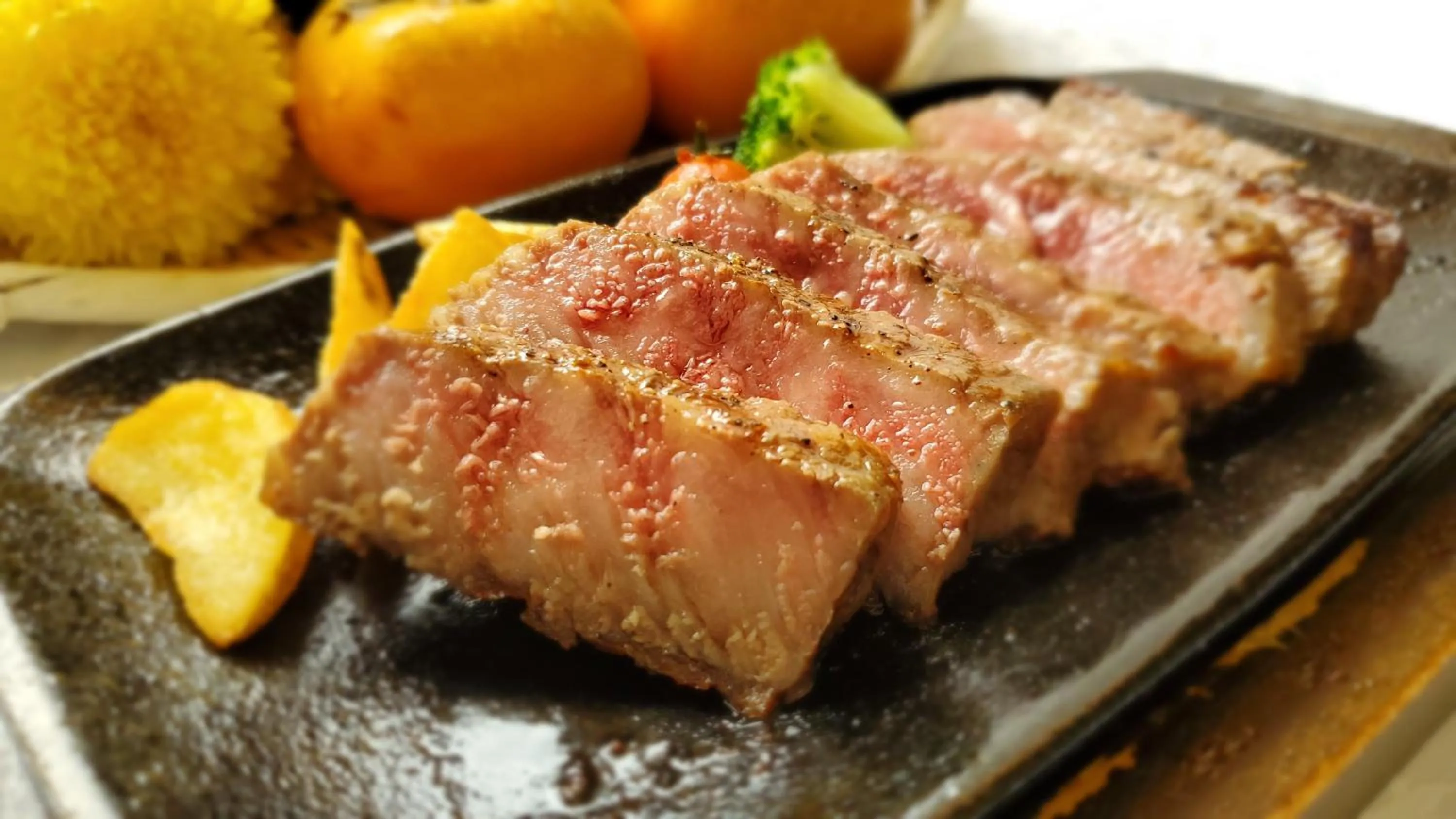 Food close-up in Kami no yama Azumaya