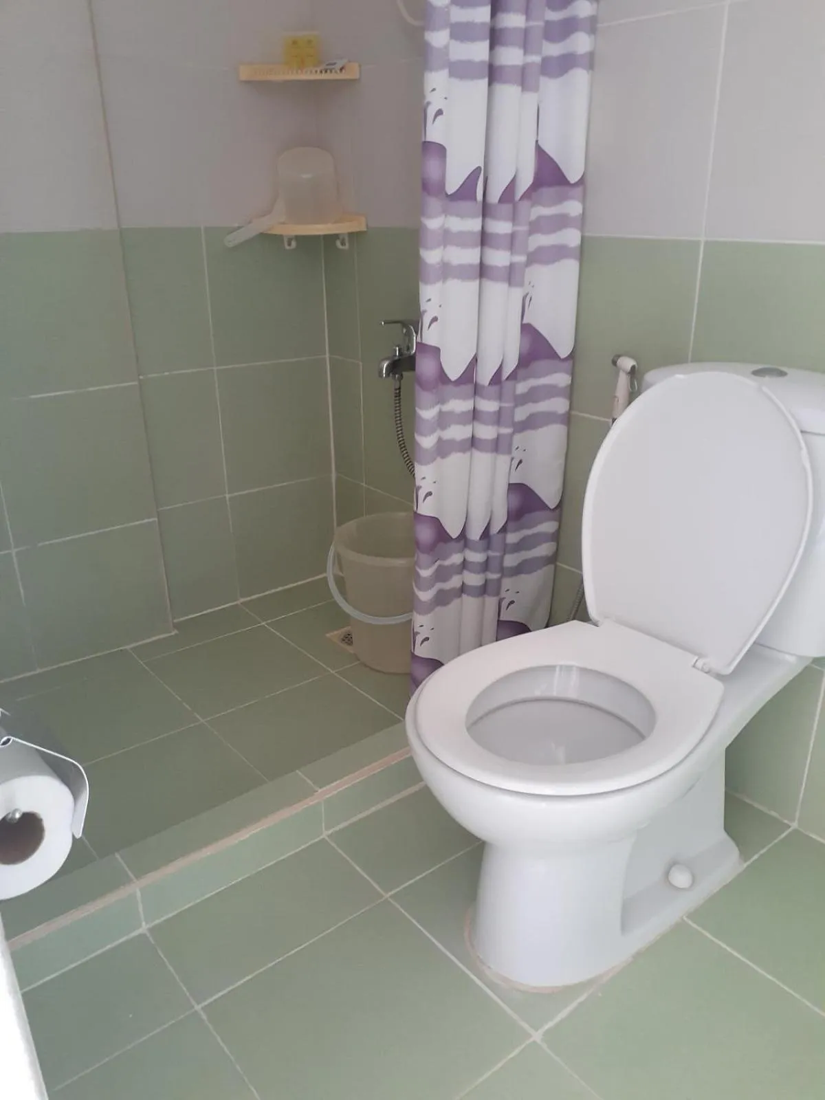 Shower in MR Holidays Hotel