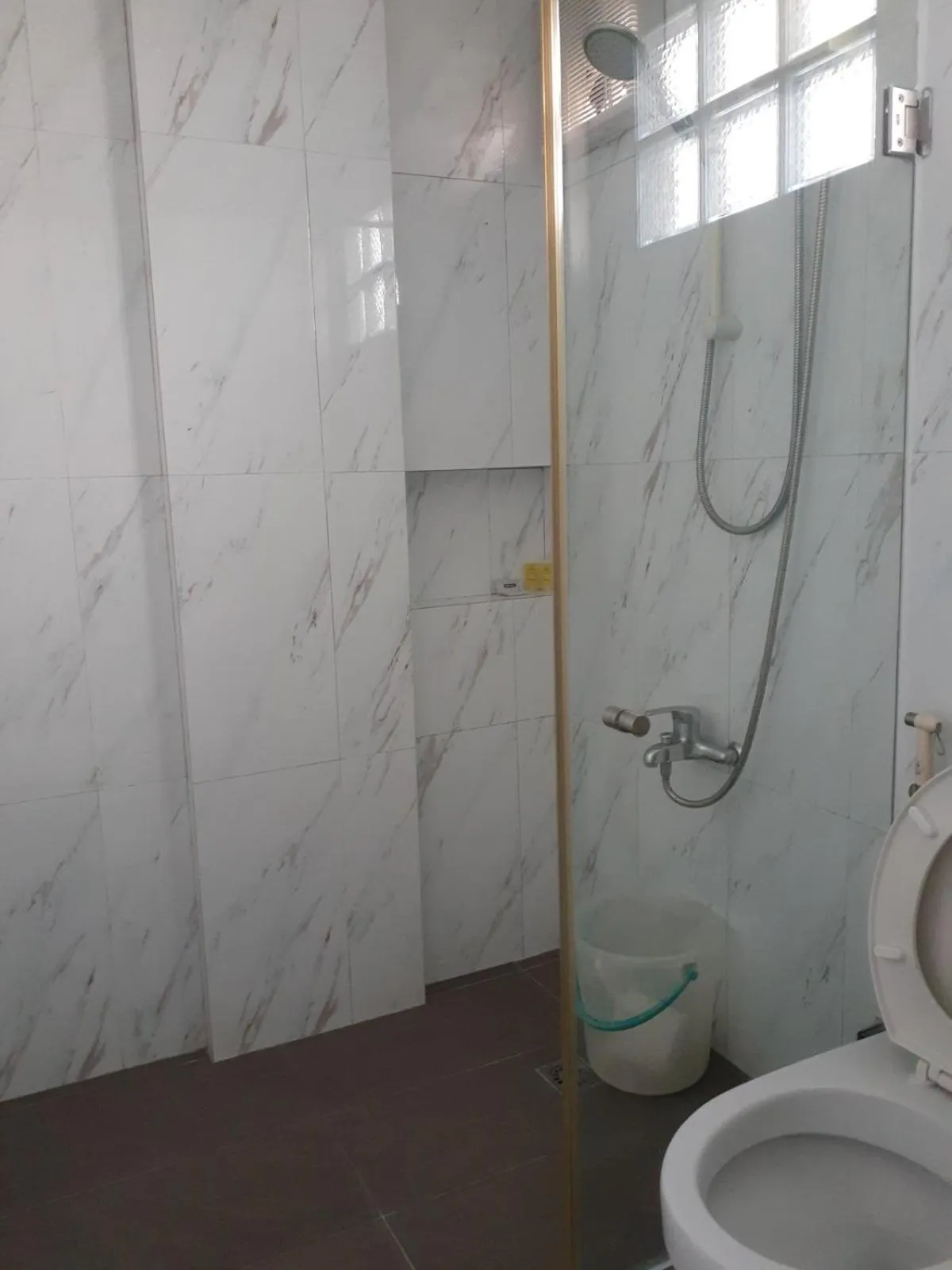 Shower in MR Holidays Hotel