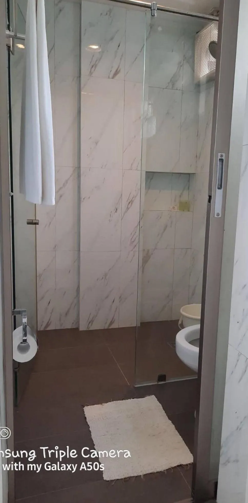 Shower in MR Holidays Hotel