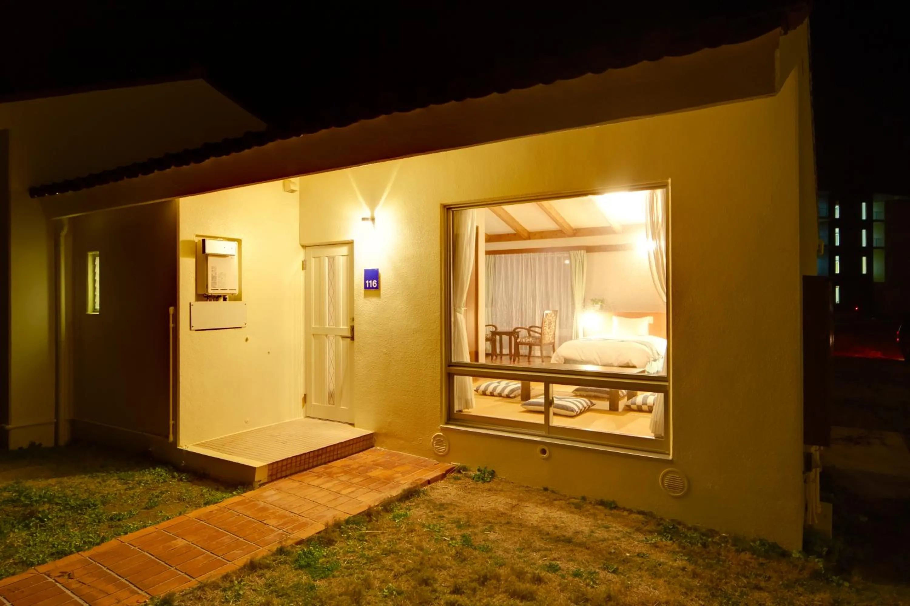 Facade/entrance in AJ Resort Island Ikeijima