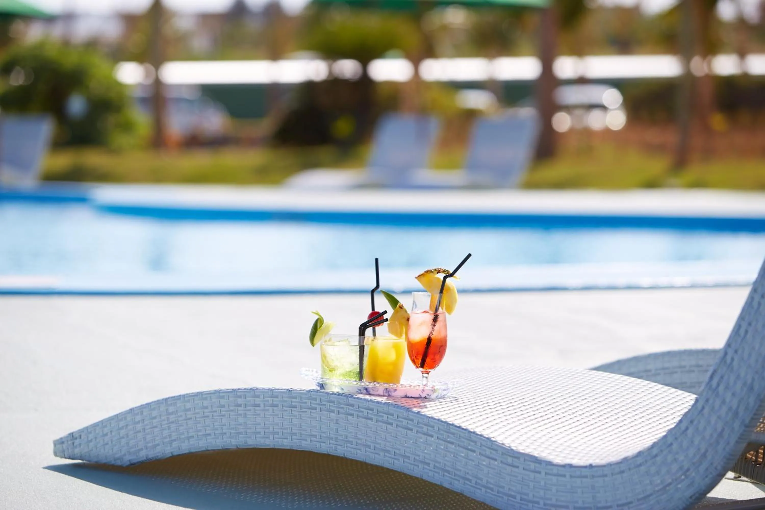 Swimming pool in AJ Resort Island Ikeijima