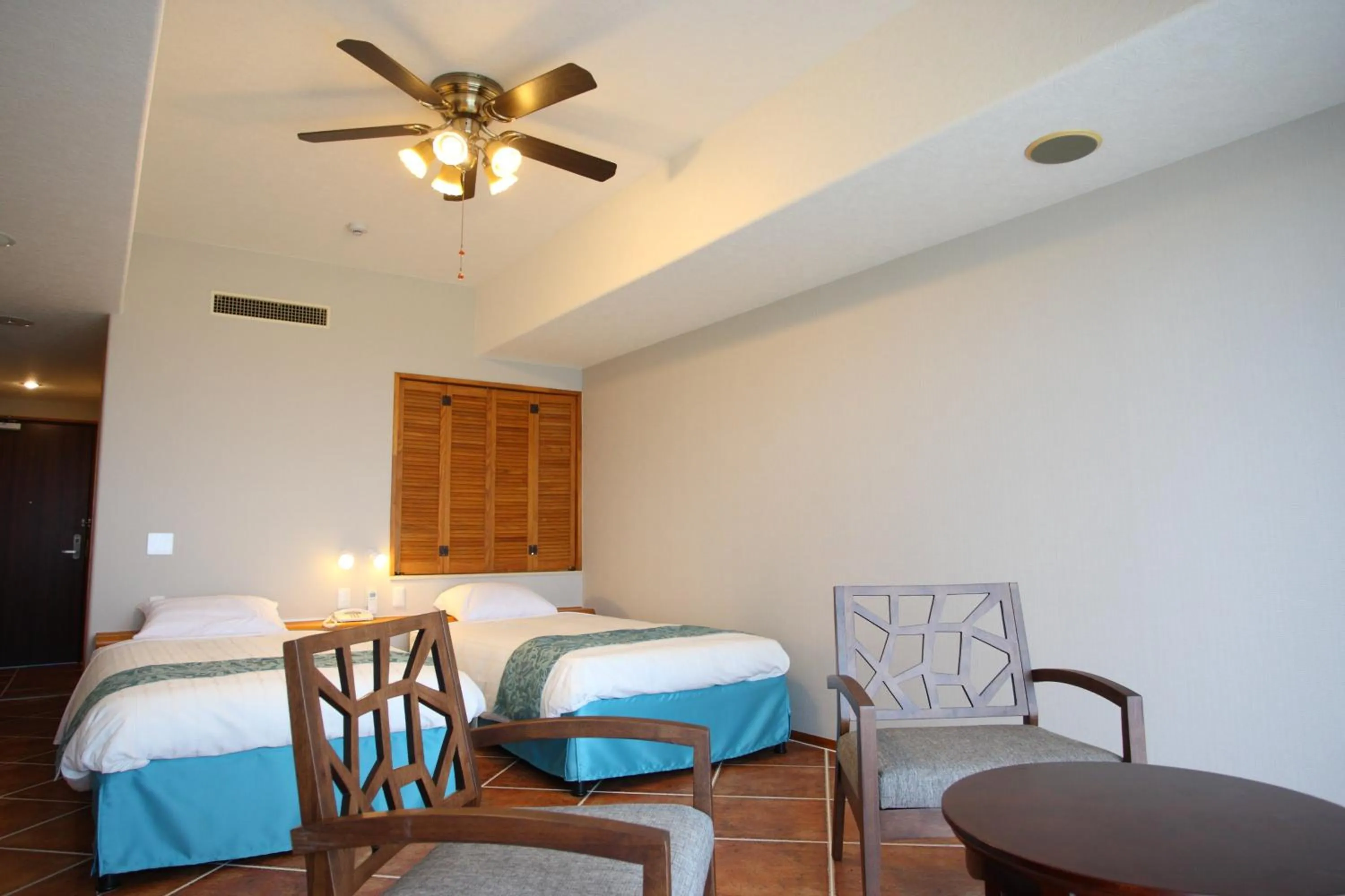 Photo of the whole room, Bed in AJ Resort Island Ikeijima