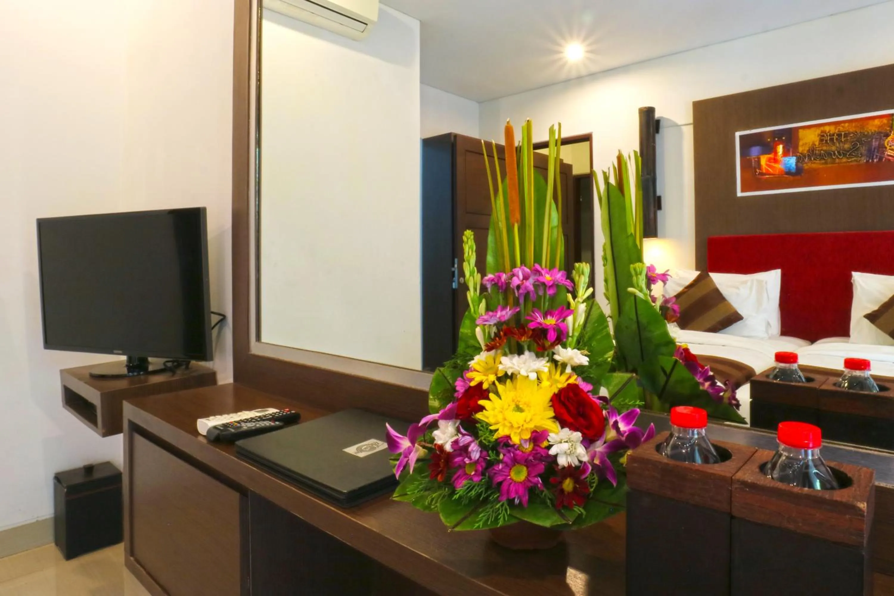 Bedroom in The Swaha Ubud Hotel