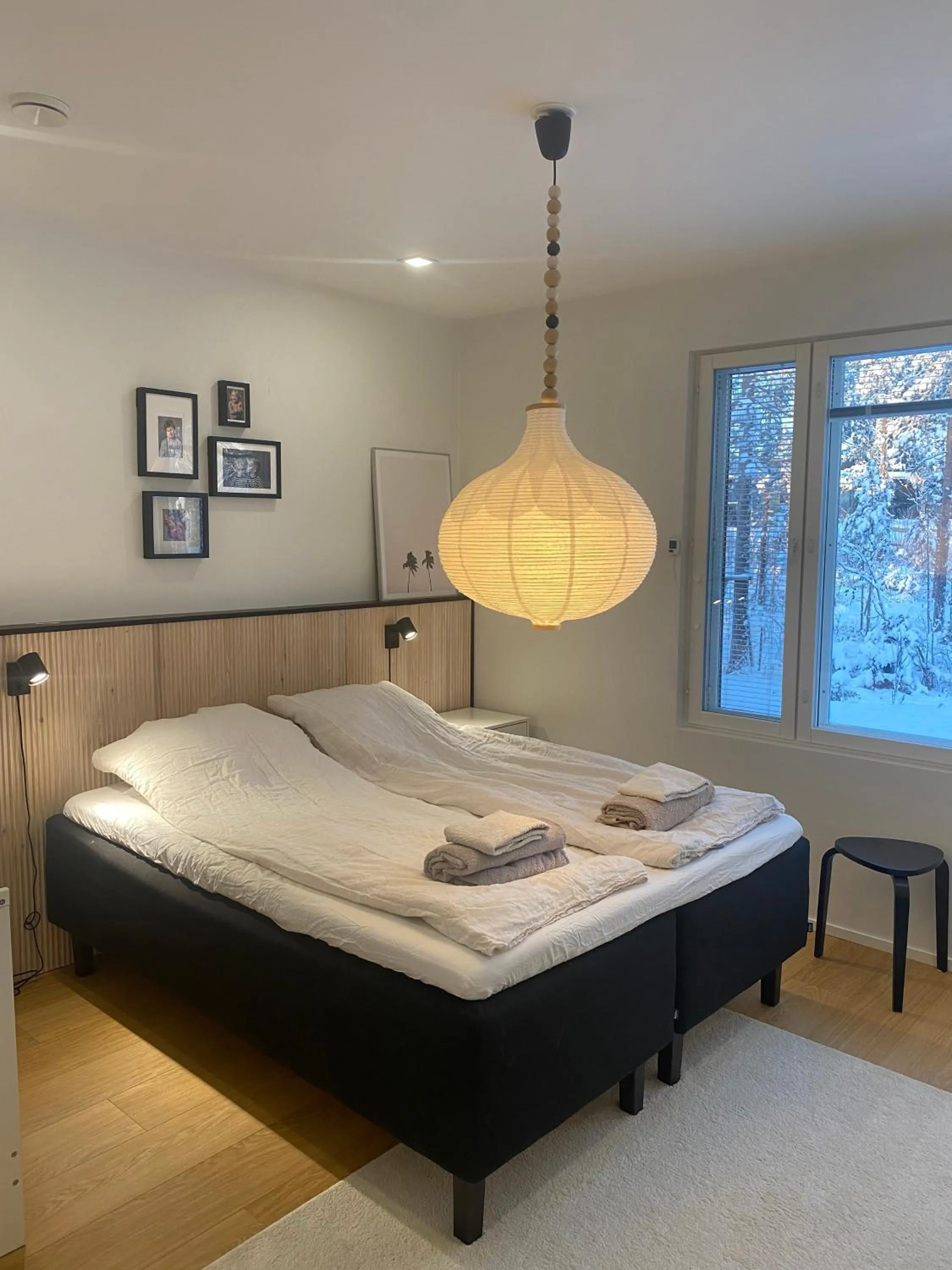 Bed in Villa Vennivaara