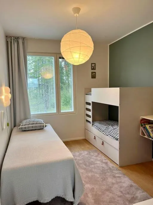 Bed in Villa Vennivaara