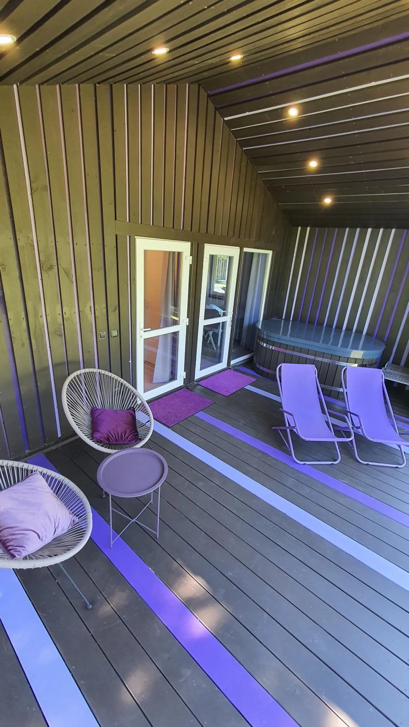 sunbed in Kaimo turizmo sodyba Geras