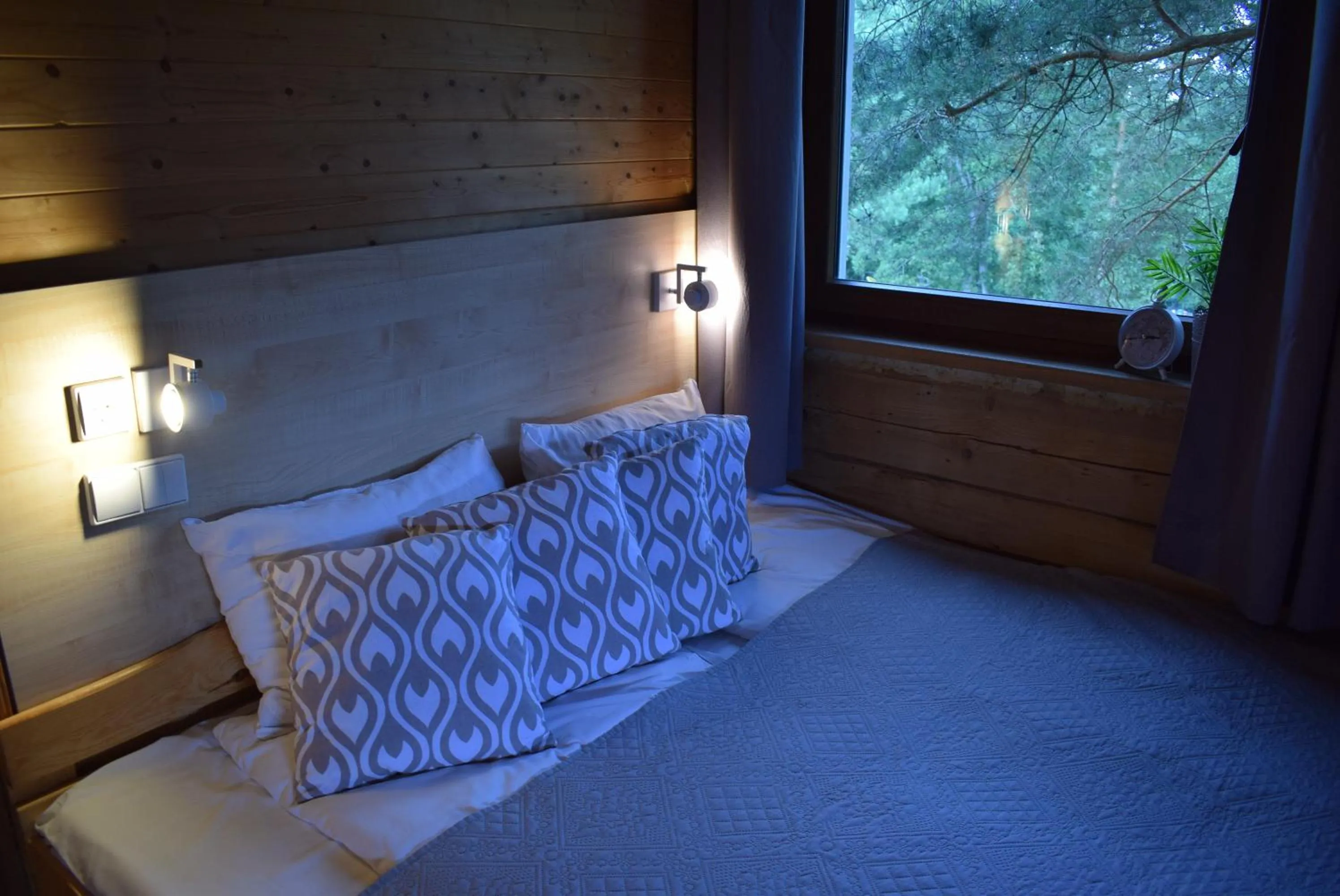 Bed in Kaimo turizmo sodyba Geras