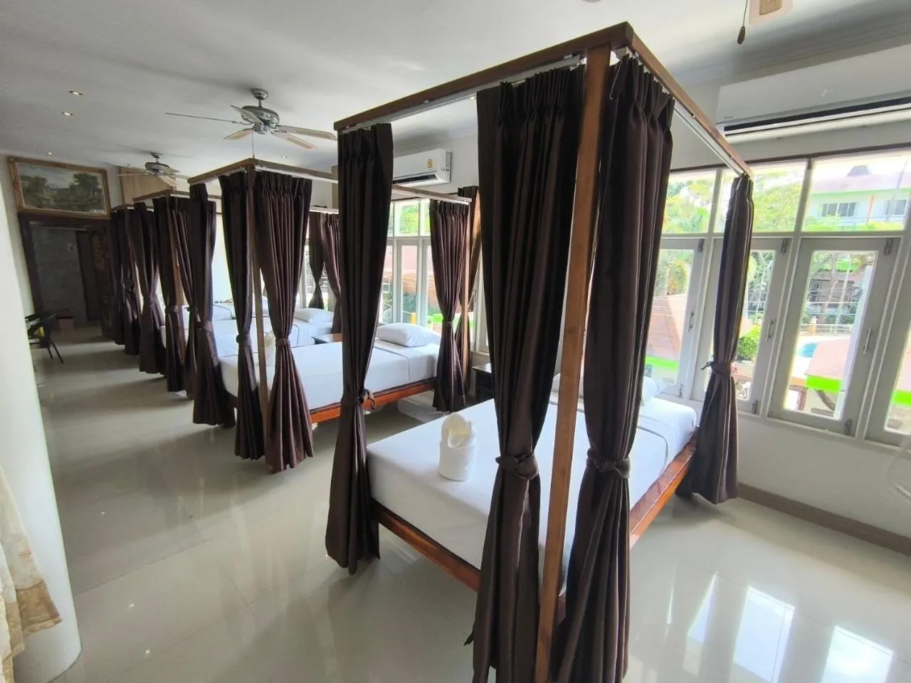 Bedroom in Lotus Hostel Beach Koh Tao