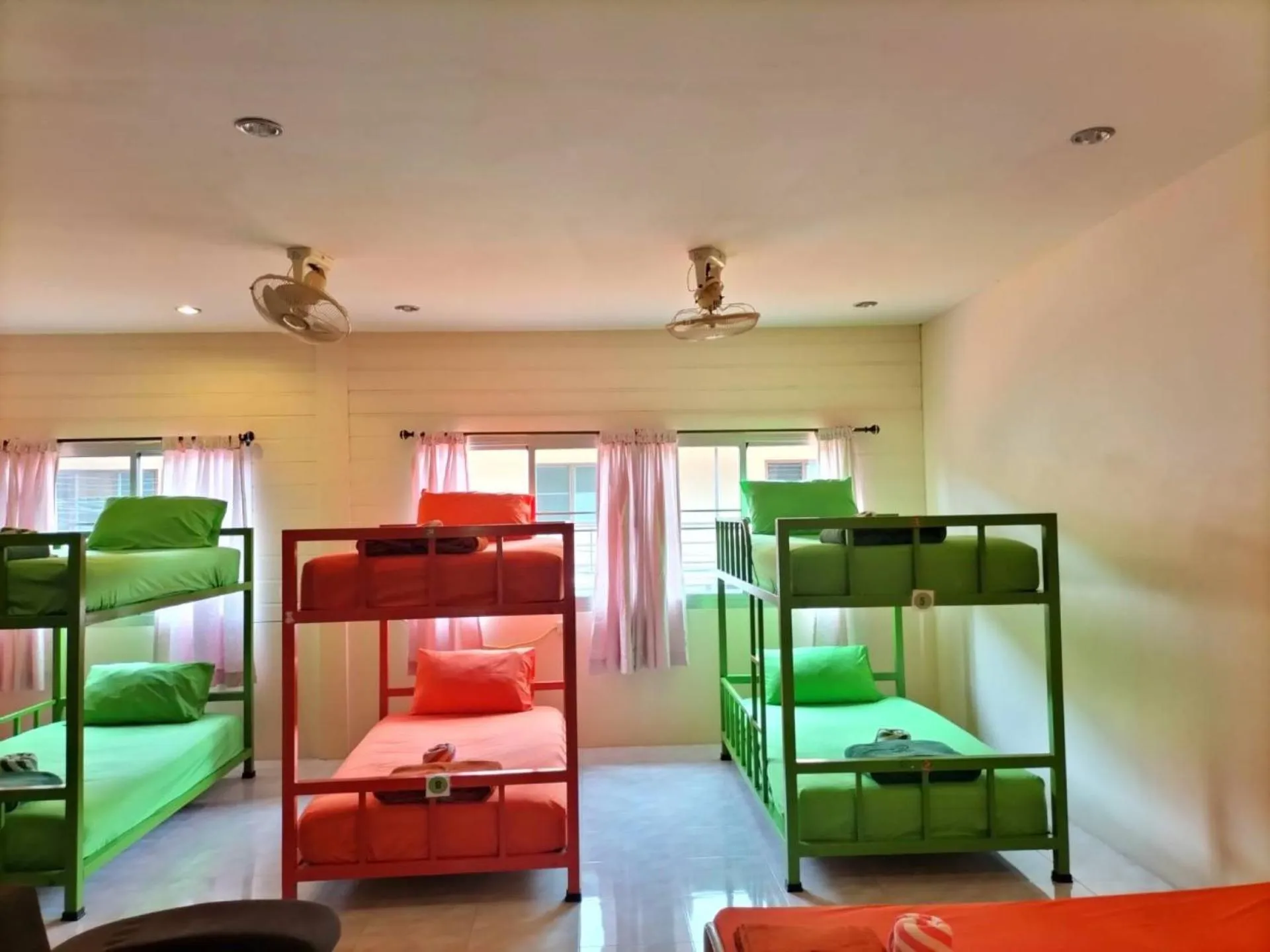 Bedroom, Bed in Lotus Hostel Beach Koh Tao