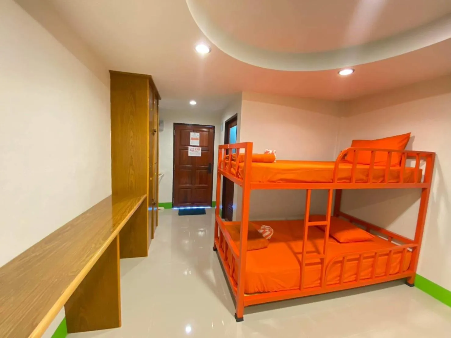 Photo of the whole room, Bed in Lotus Hostel Beach Koh Tao