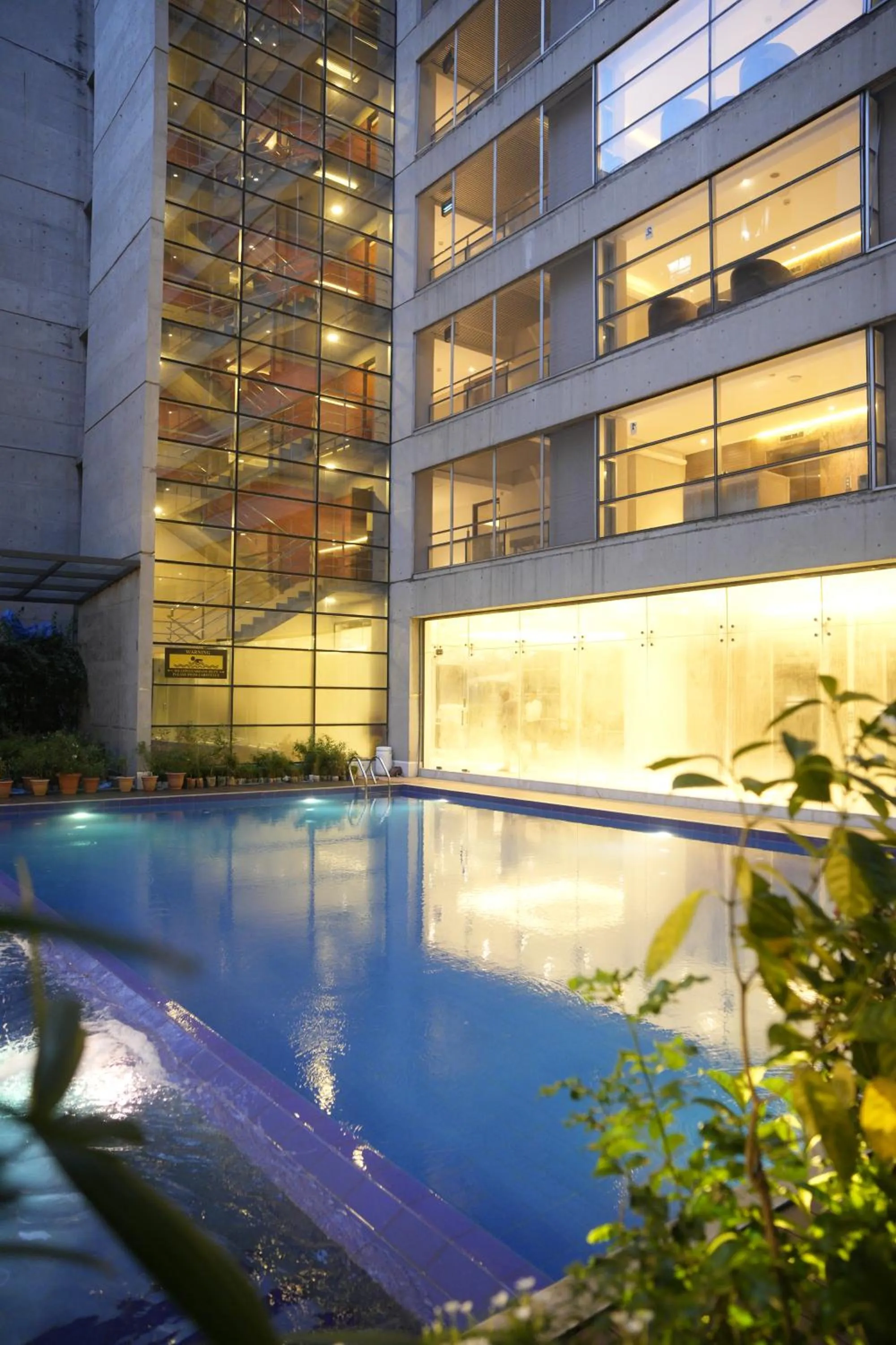 Pool view in Lakeshore Heights