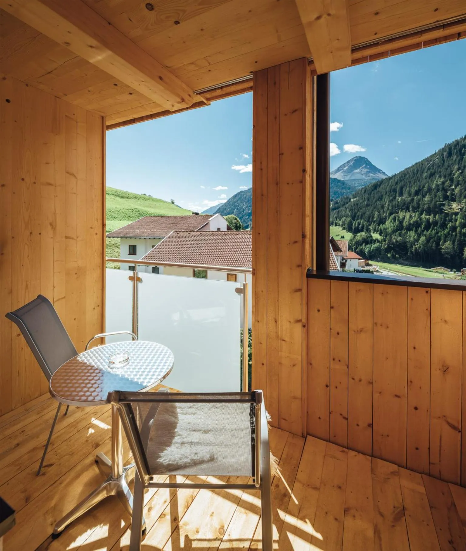 Balcony/Terrace in Haus Piz Lad