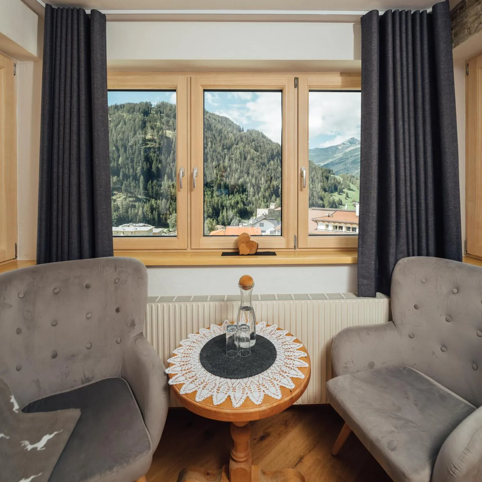 Seating area in Haus Piz Lad