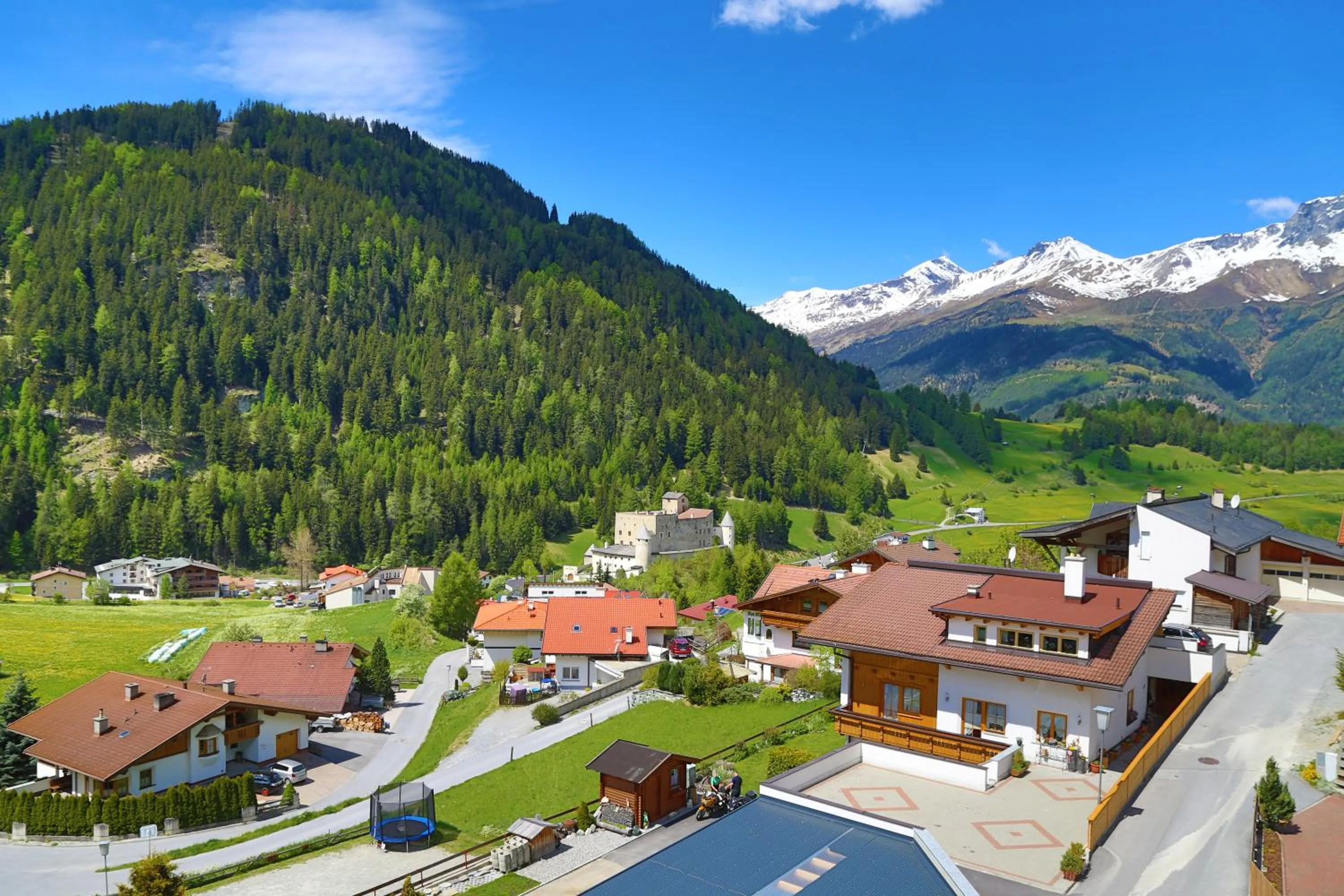 Balcony/Terrace in Haus Piz Lad
