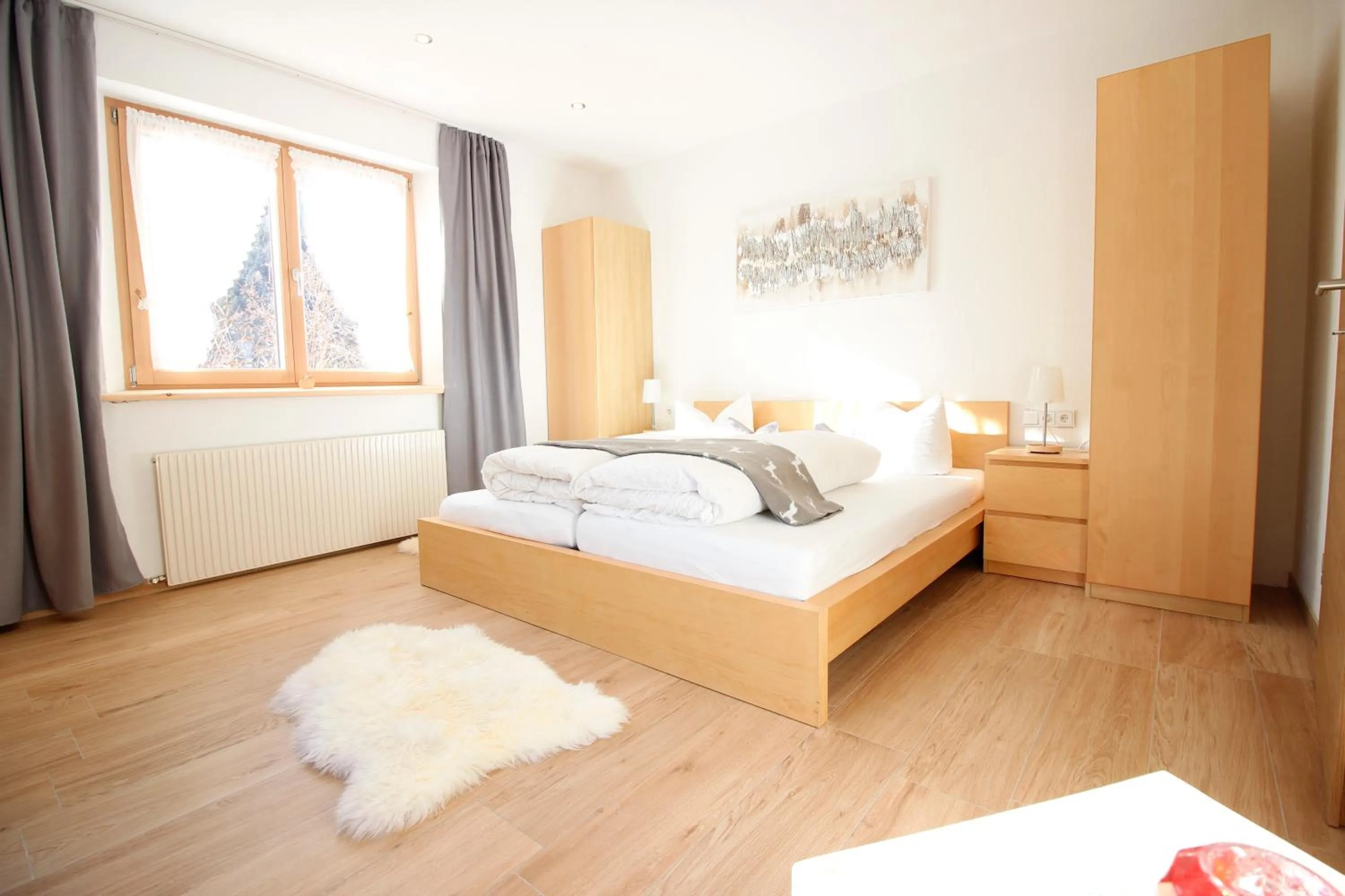 Balcony/Terrace, Bed in Haus Piz Lad