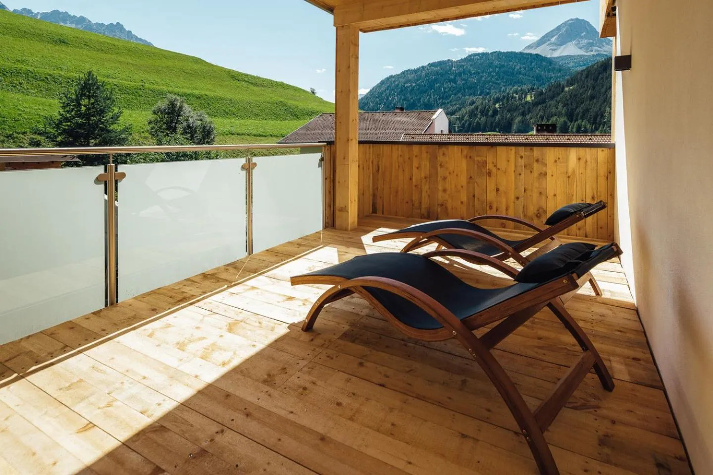 Balcony/Terrace in Haus Piz Lad