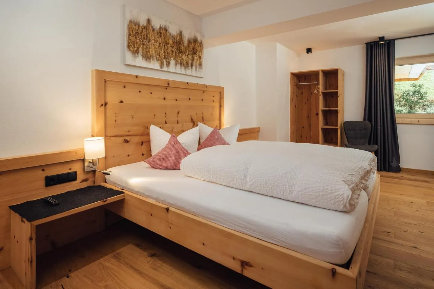 Balcony/Terrace, Bed in Haus Piz Lad