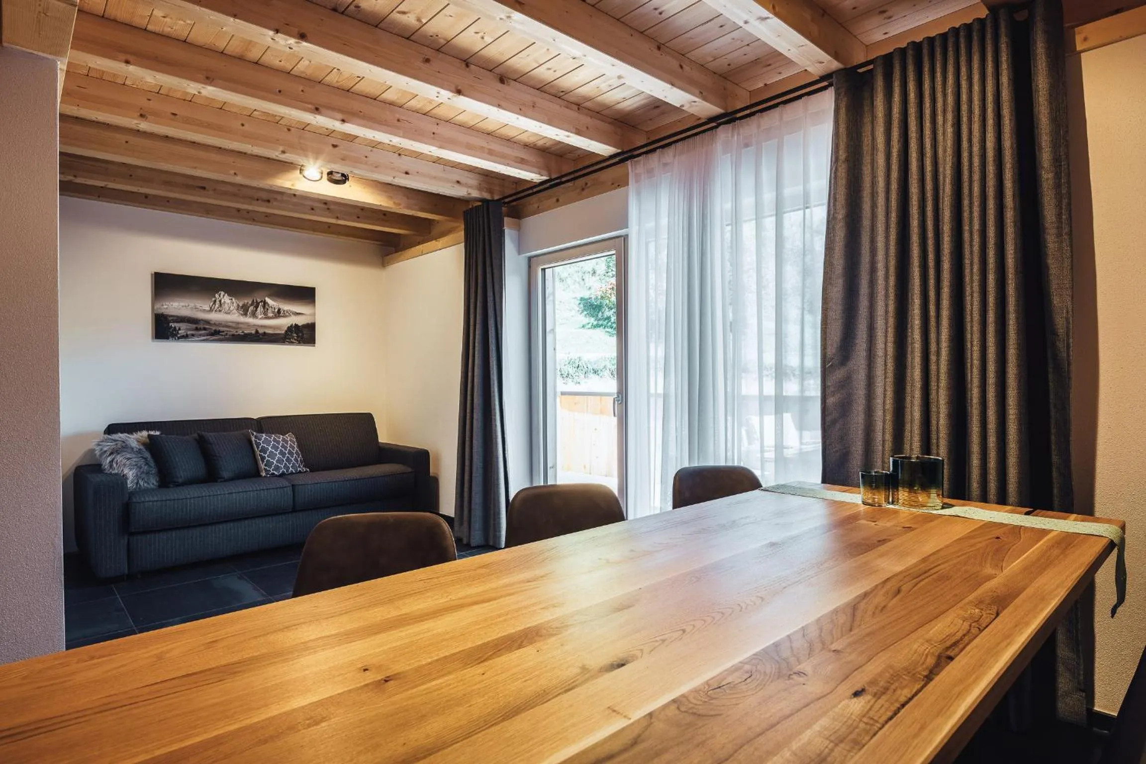 Living room in Haus Piz Lad