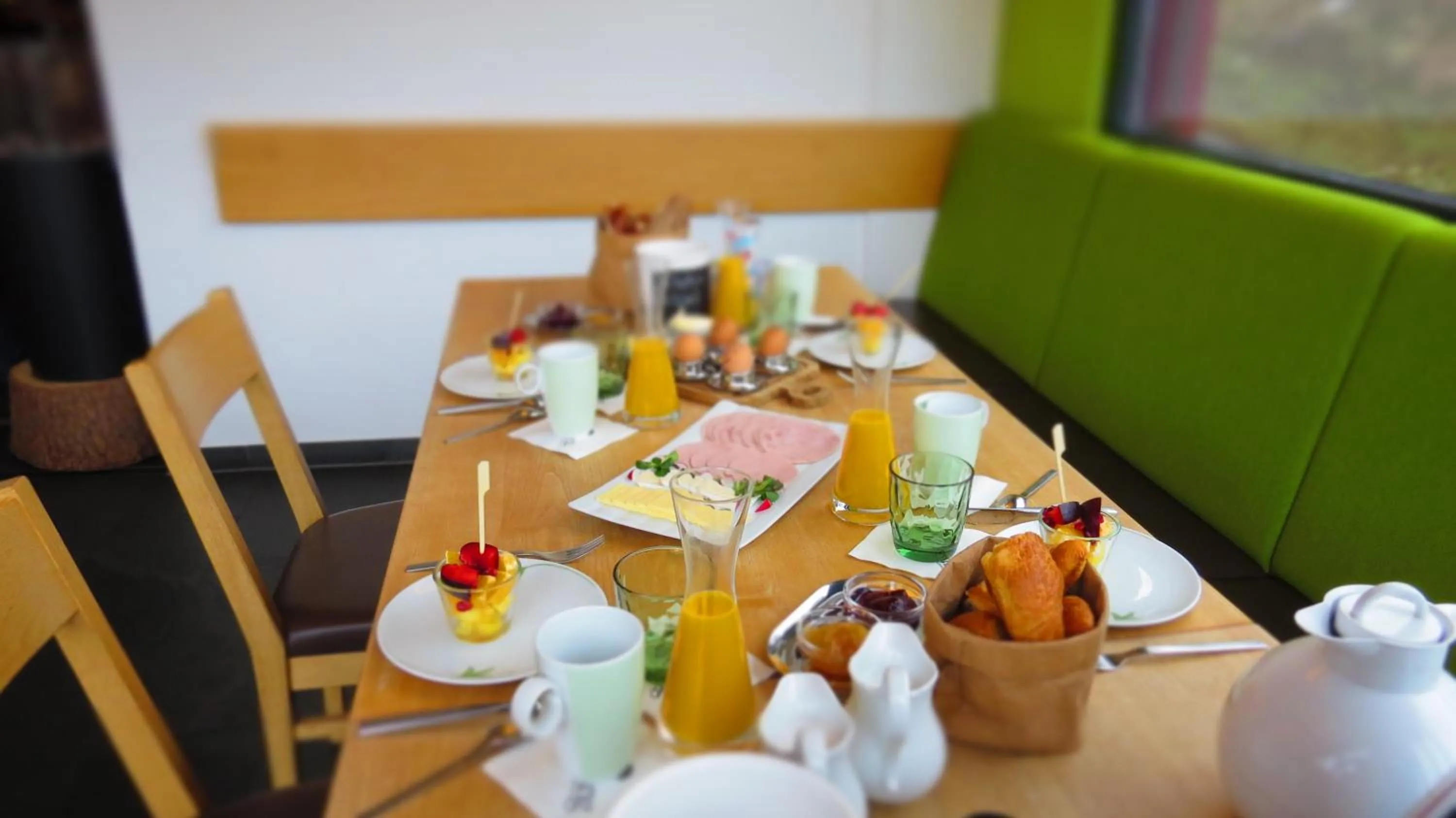 Breakfast in Gasthof Berghof