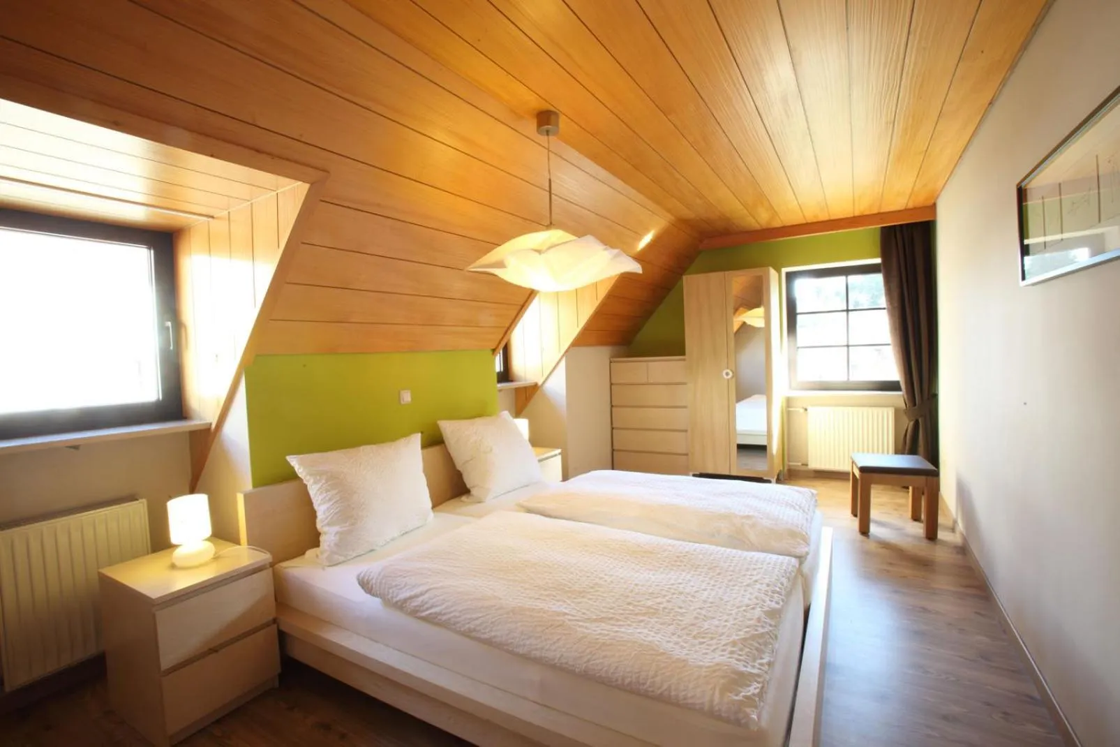 Bed in Gasthof Berghof