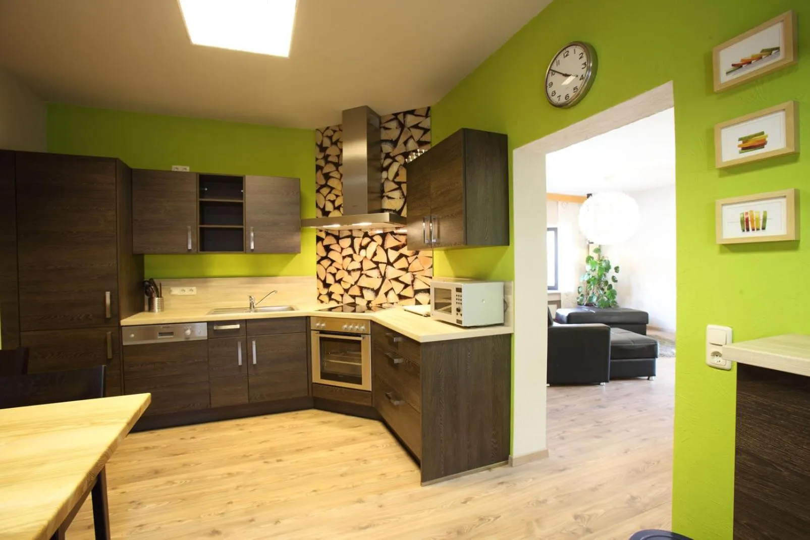 Kitchen or kitchenette in Gasthof Berghof