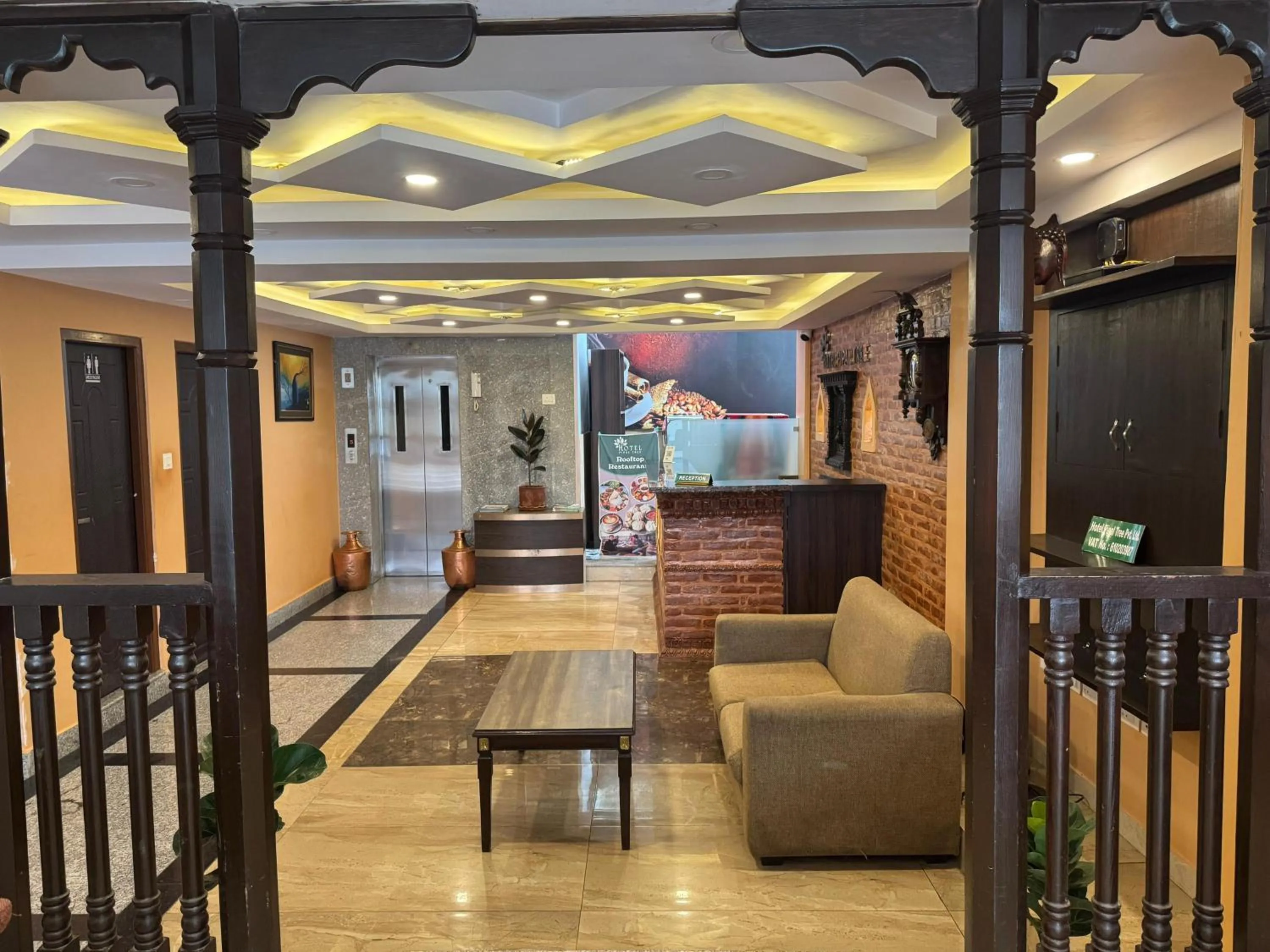 Lobby or reception in Hotel Pipal Tree