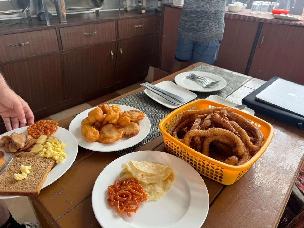 Breakfast in Hotel Pipal Tree