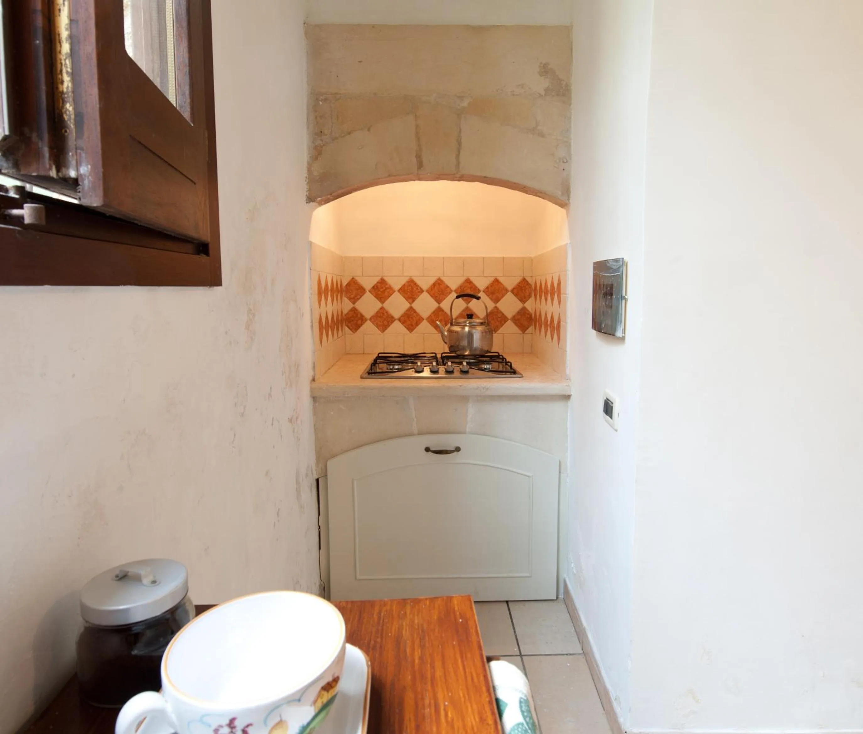 Kitchen or kitchenette in Casa d'Artista Suite & Garden