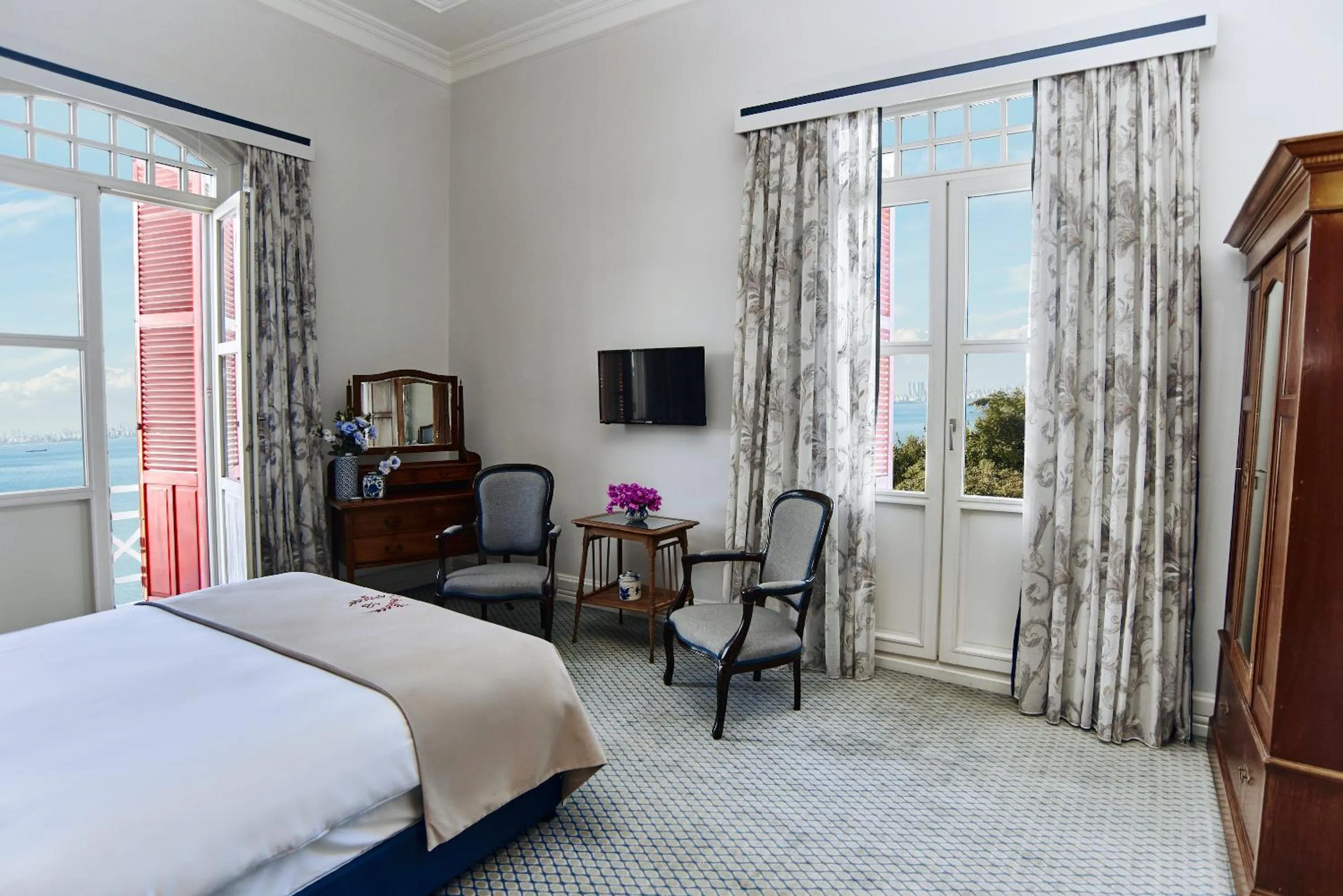 Bed in Büyükada Splendid Palace Hotel