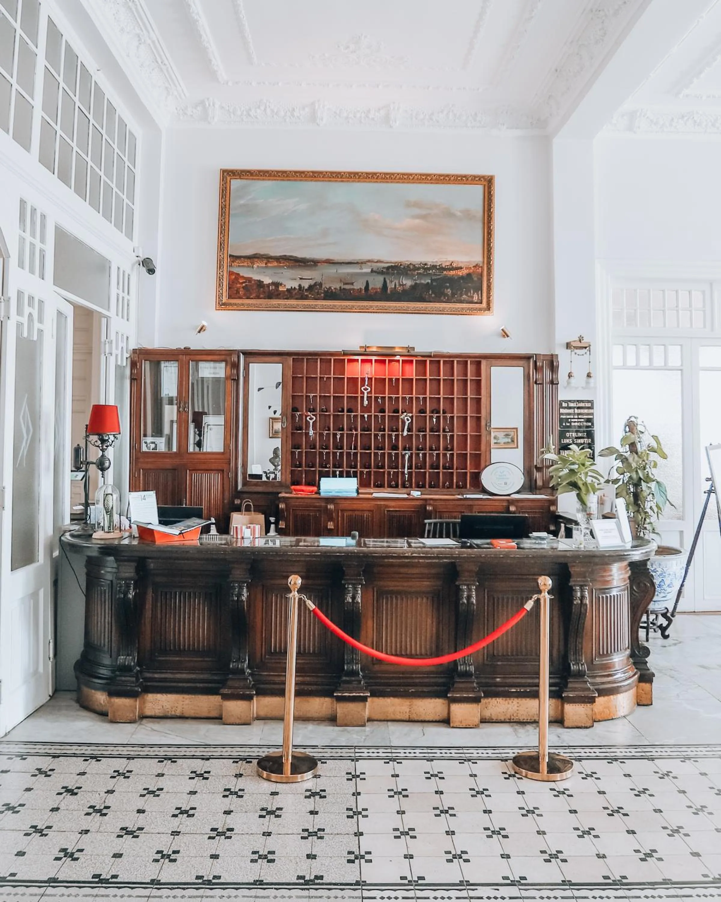 Lobby or reception in Büyükada Splendid Palace Hotel