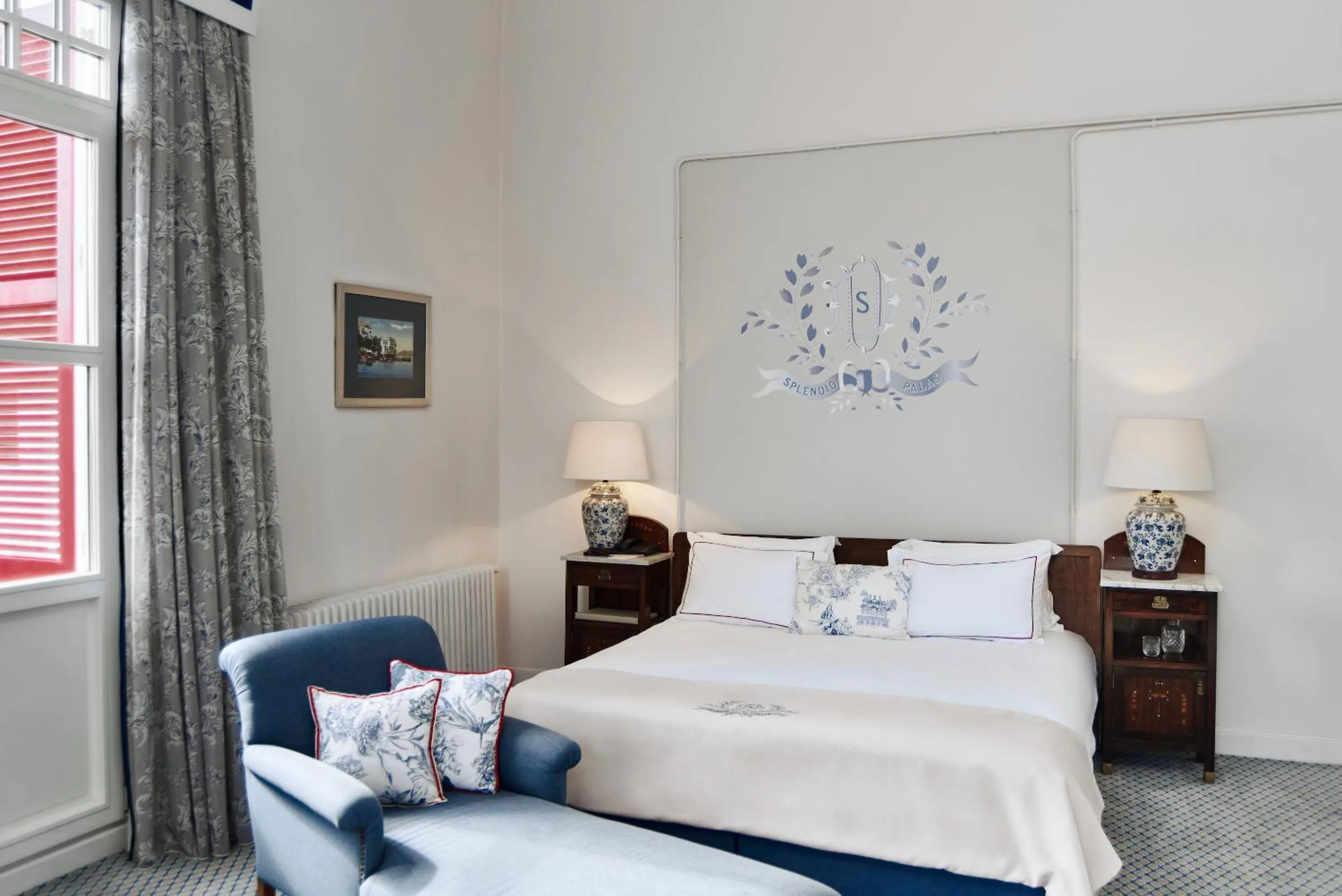 Bed in Büyükada Splendid Palace Hotel