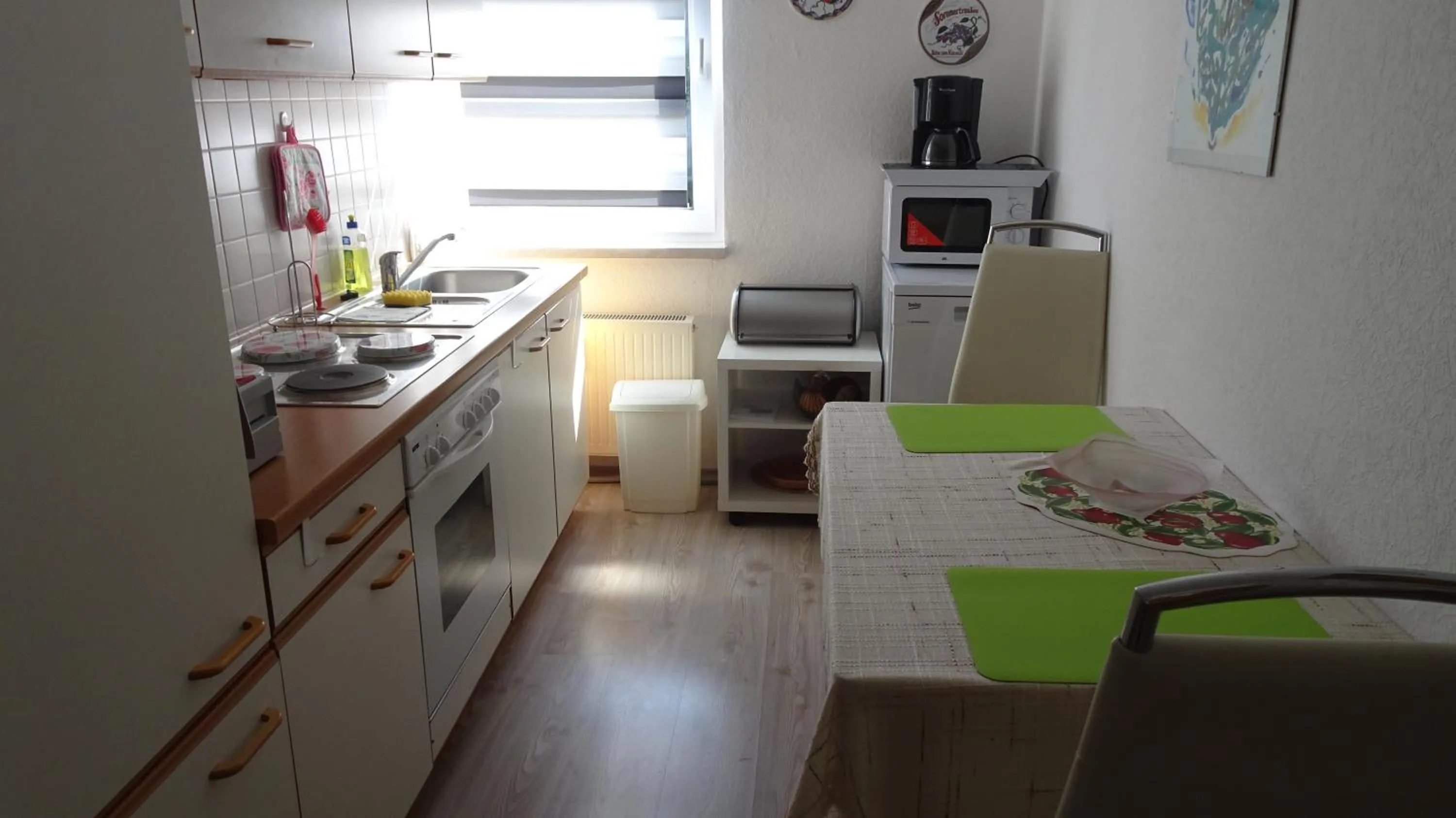 Kitchen or kitchenette in Haus Rosenbühl